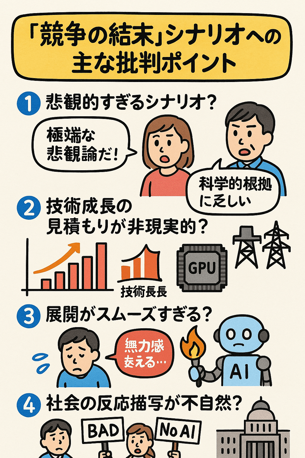 AI 2027」シナリオへの批判とそれに対する回答｜IT navi