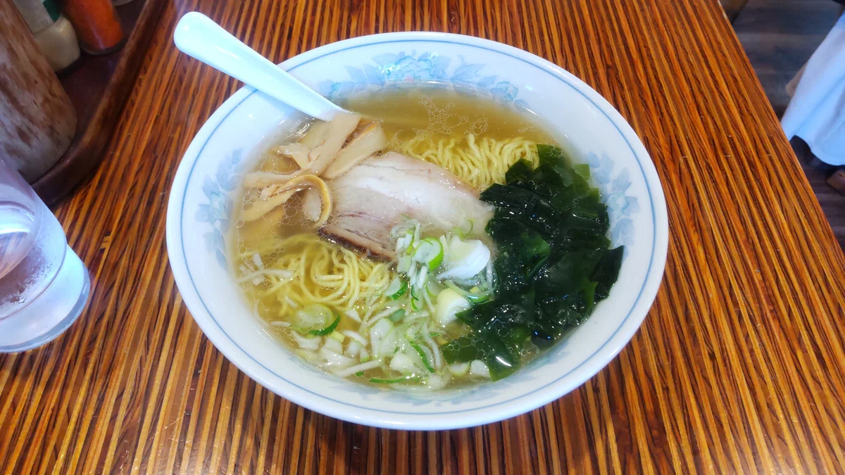 つべつ西洋軒の塩ラーメンの写真