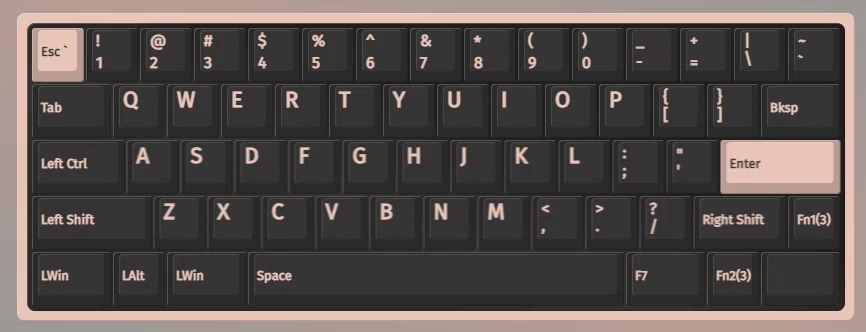HHKBっぽい自作キーボード｜Taroken