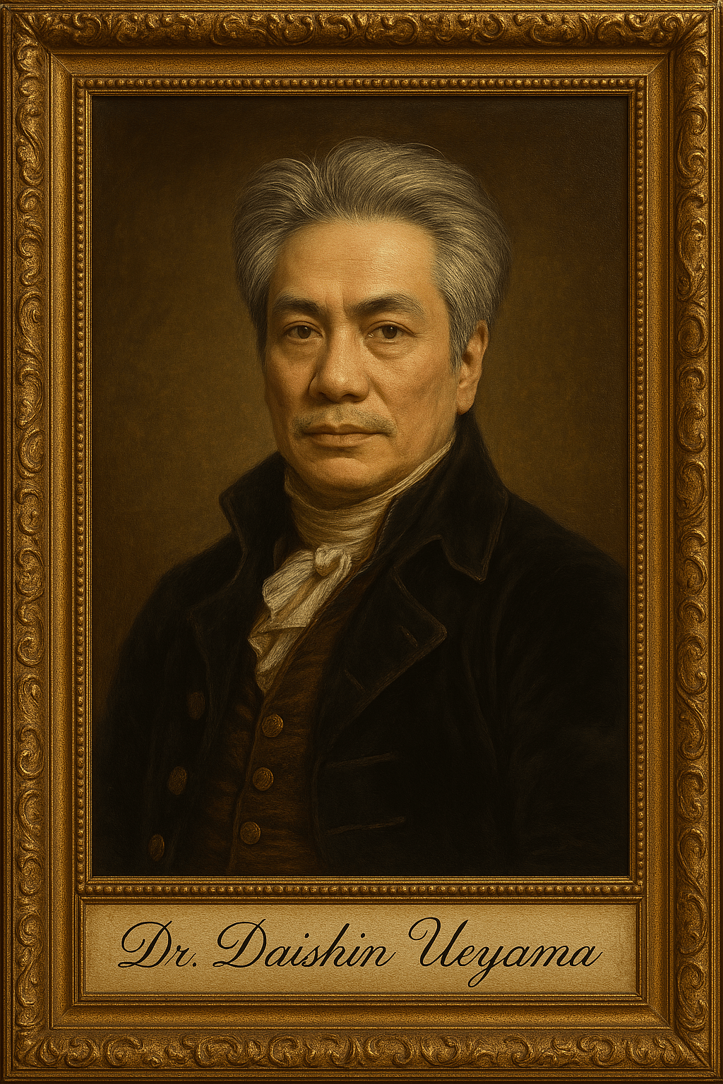 肖像画 by ChatGPT 4o｜Daishin Ueyama