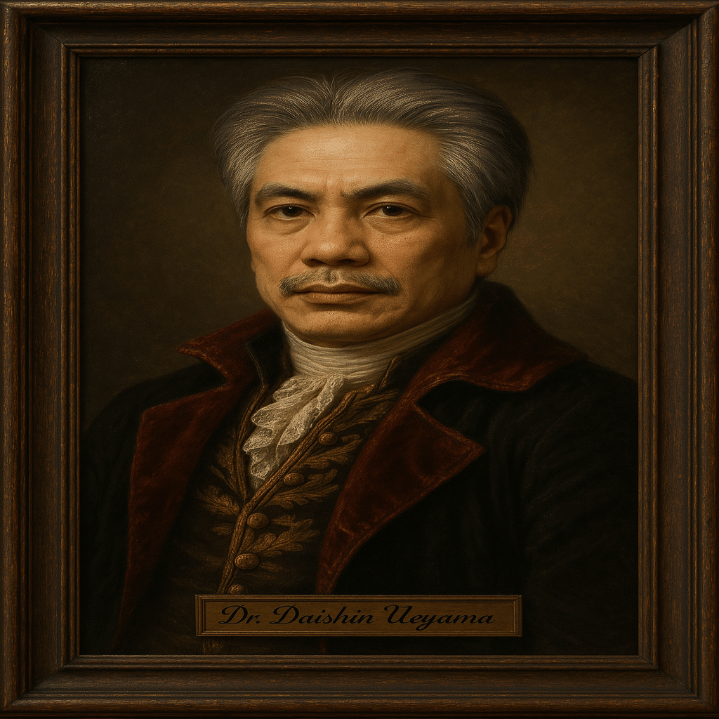 肖像画 by ChatGPT 4o｜Daishin Ueyama