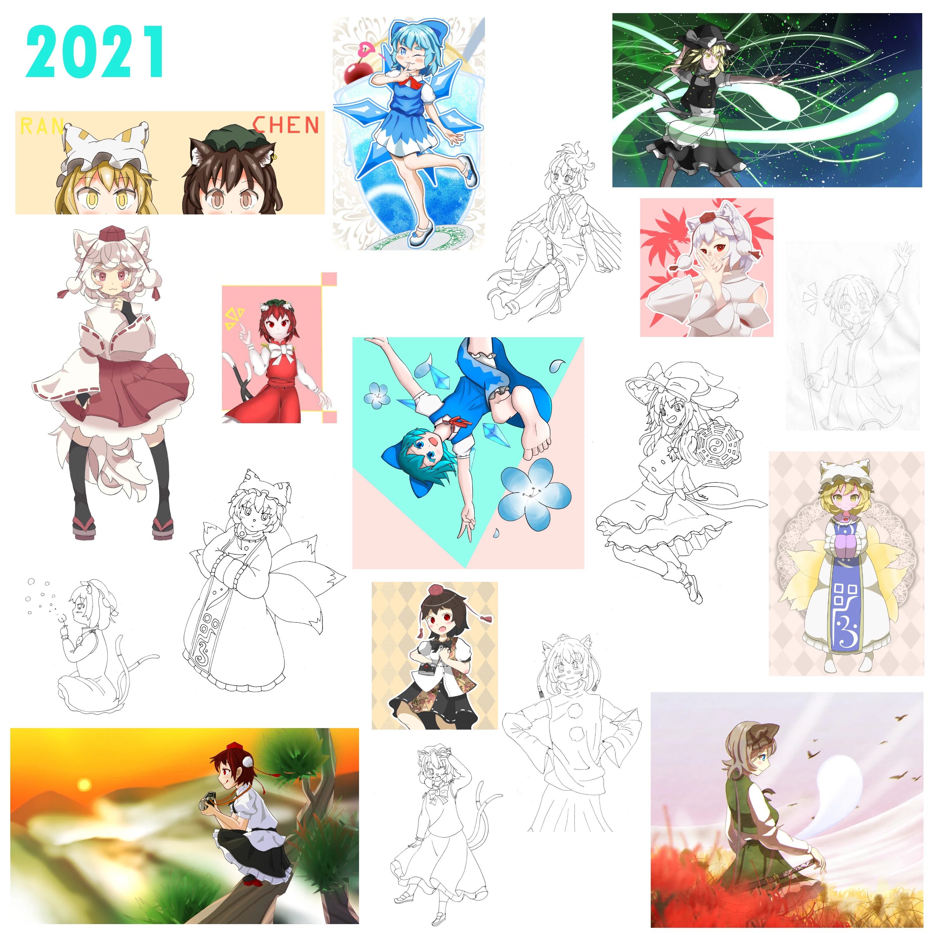 5年経ったのでイラスト私歴を振り返る｜湯迅
