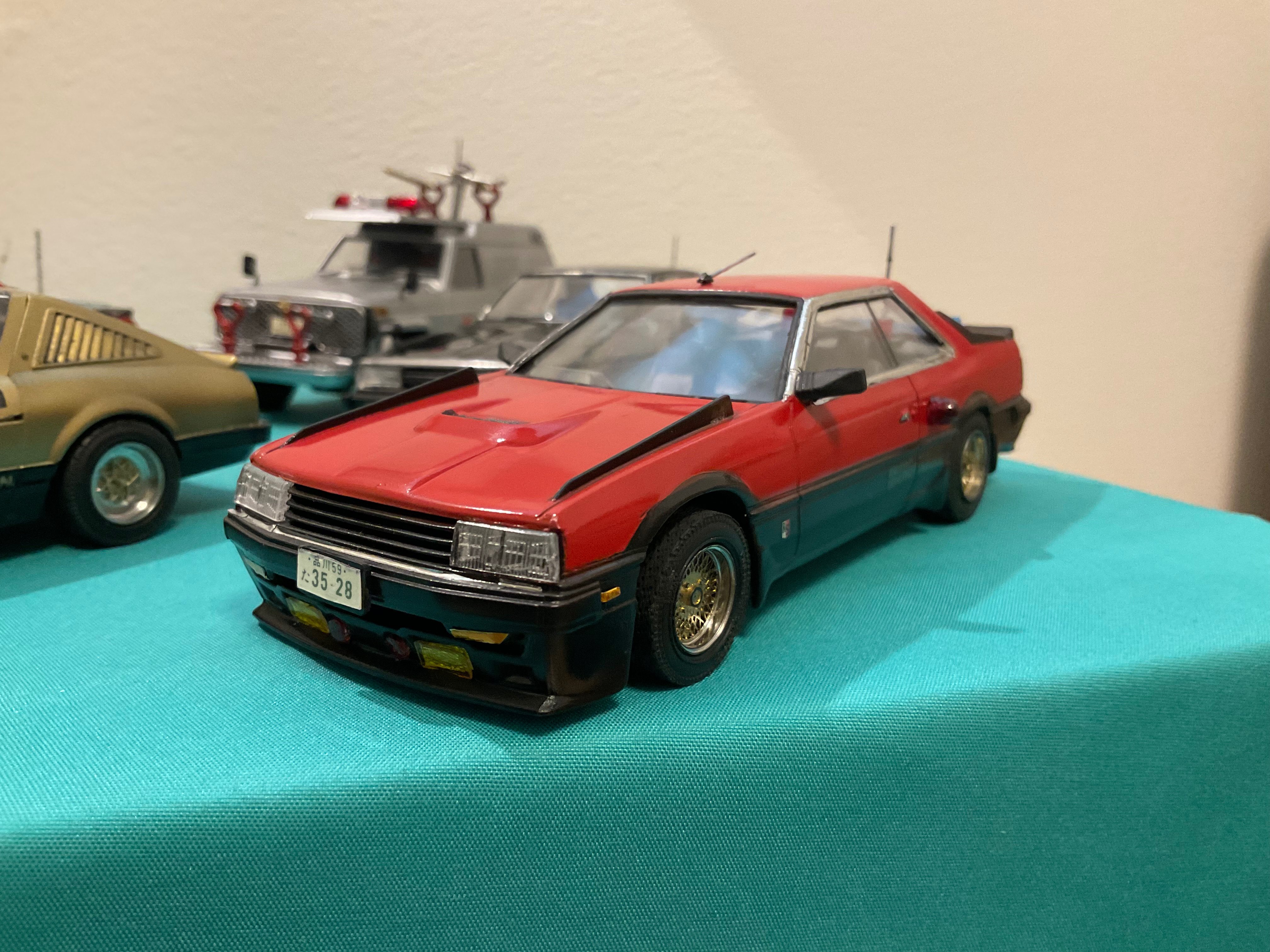 西部警察マシン勢ぞろい アオシマ 1/32｜模型アトリエ駿河 Model