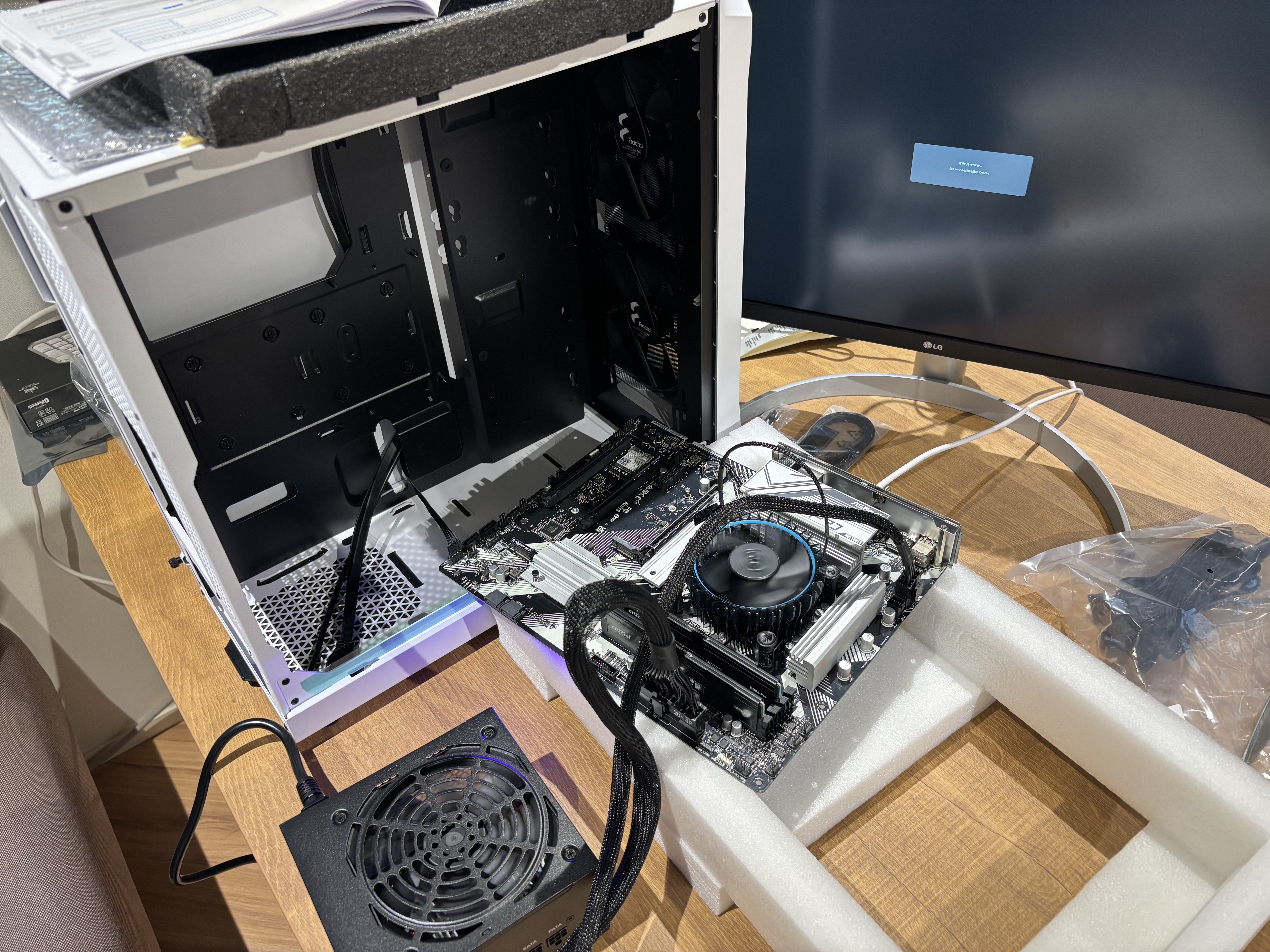 自作PC（起動不可・部品取り用） ハイエンド自作PC、組み立て後に起動せず・・・ 徹底修理で復活