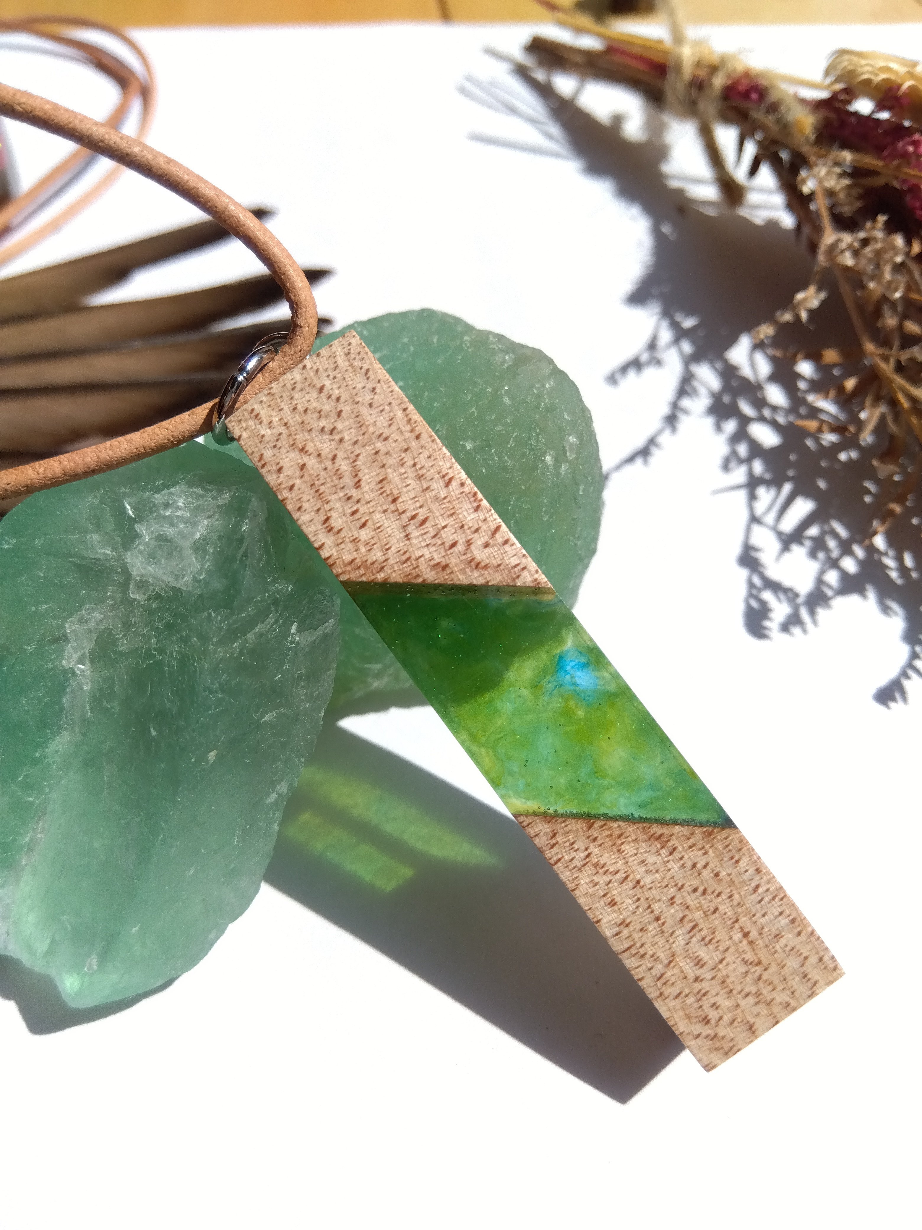 香合　レジン×ウッド 香合 レジン×ウッド