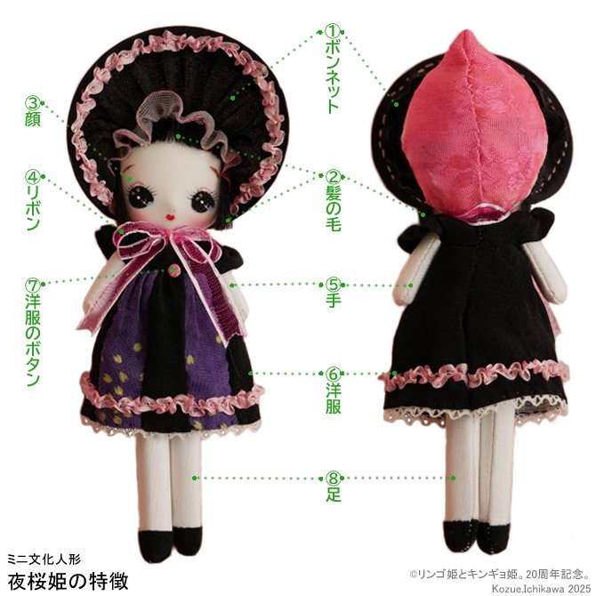 文化人形＊24＊正絹古布＊おかっぱさん① 文化人形(17㎝) - SYK-DOLL\u0027S GALLERY | minne byGMOペパボ 国内最大級