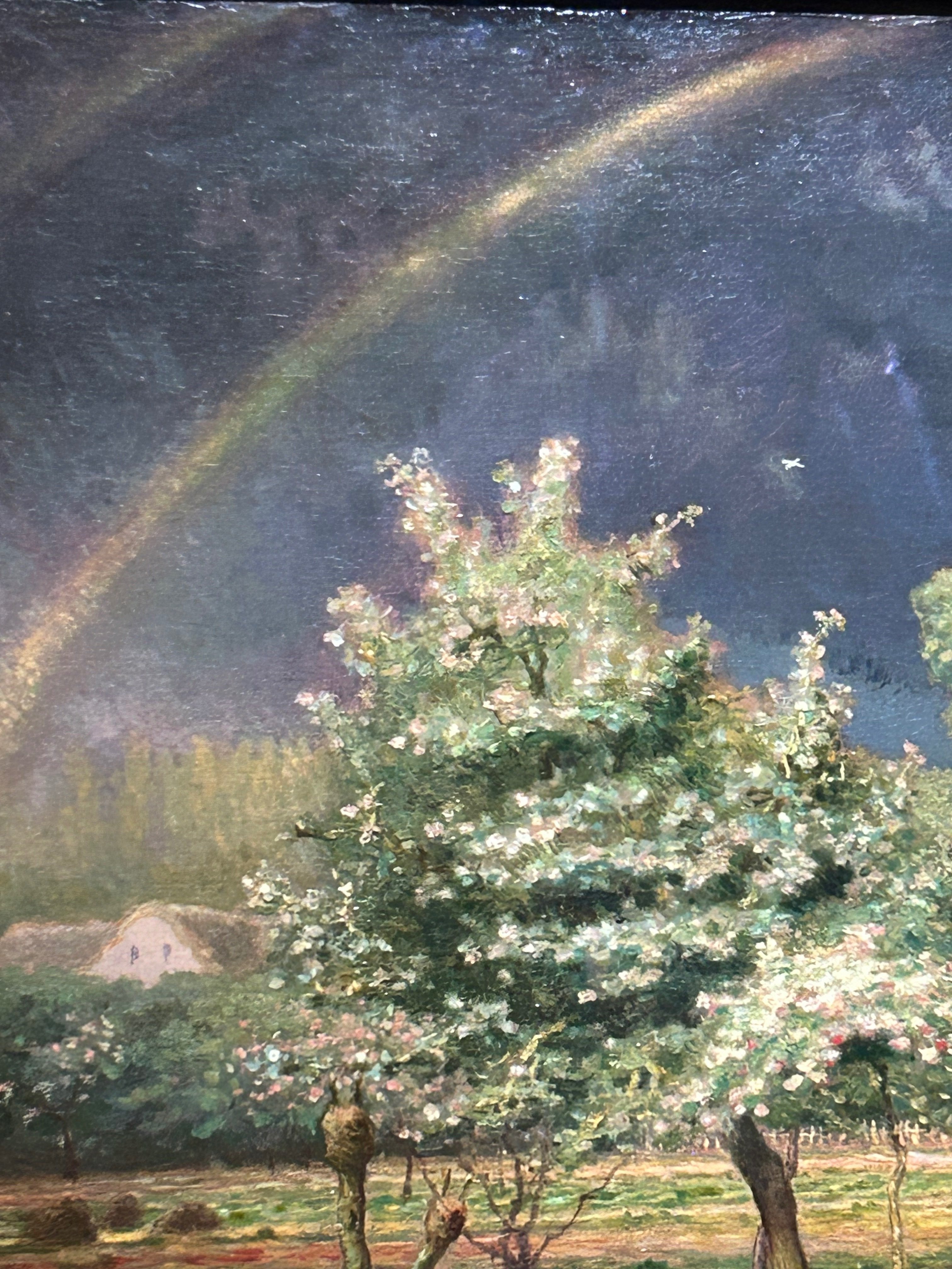 子供のためのオルセー美術館(188)嵐のあとに/ミレー・虹を描くとき