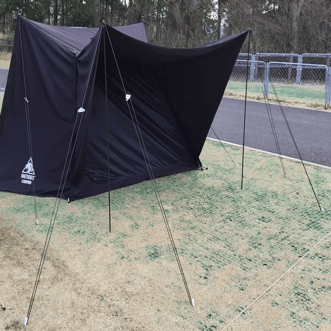 ONE TIGRIS SOLO HOMESTEAD 黒TCの備忘録（初心者のテントの立て方