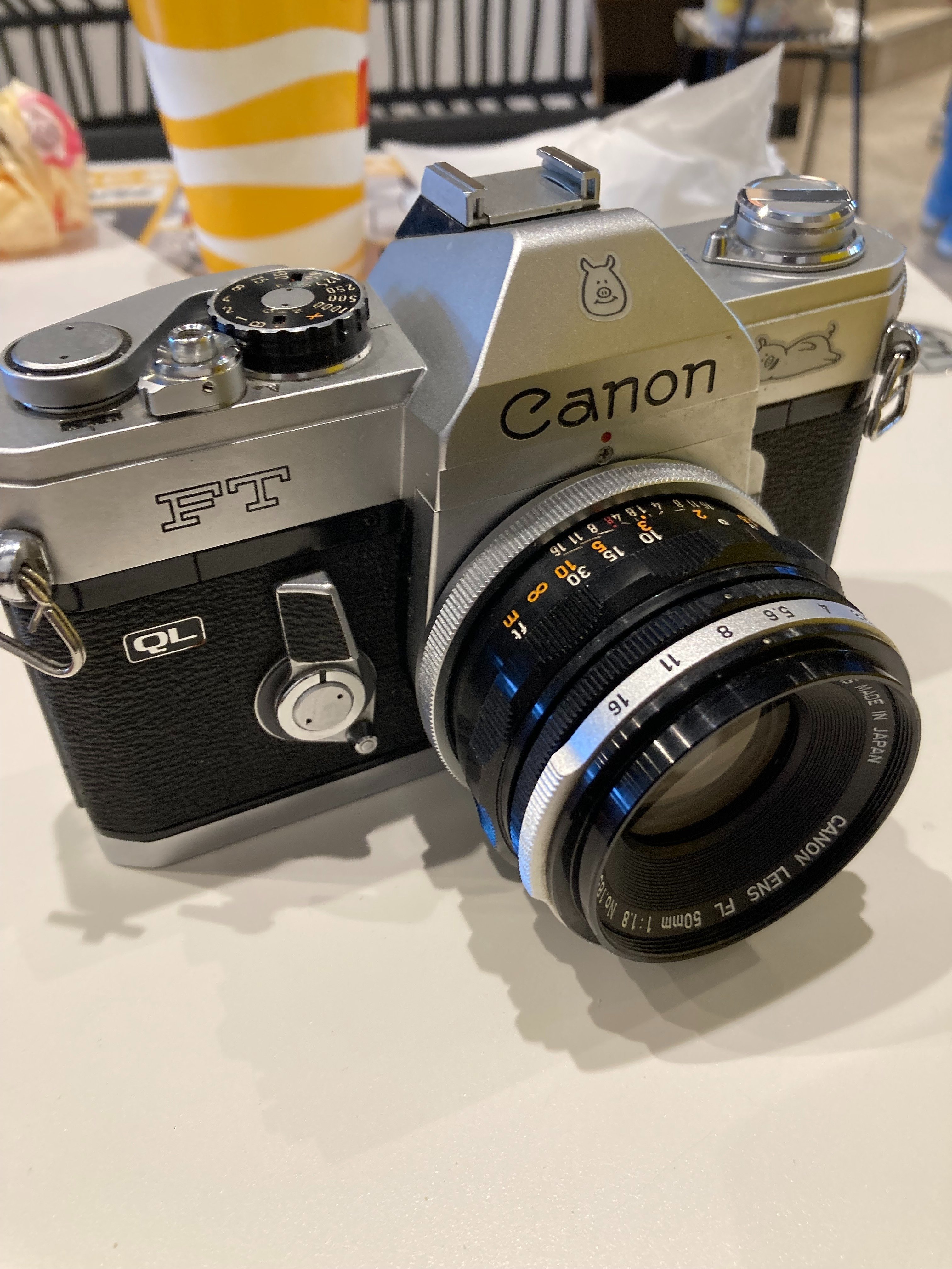 Canon FT 50mm F1.4 作例あり フィルムカメラ