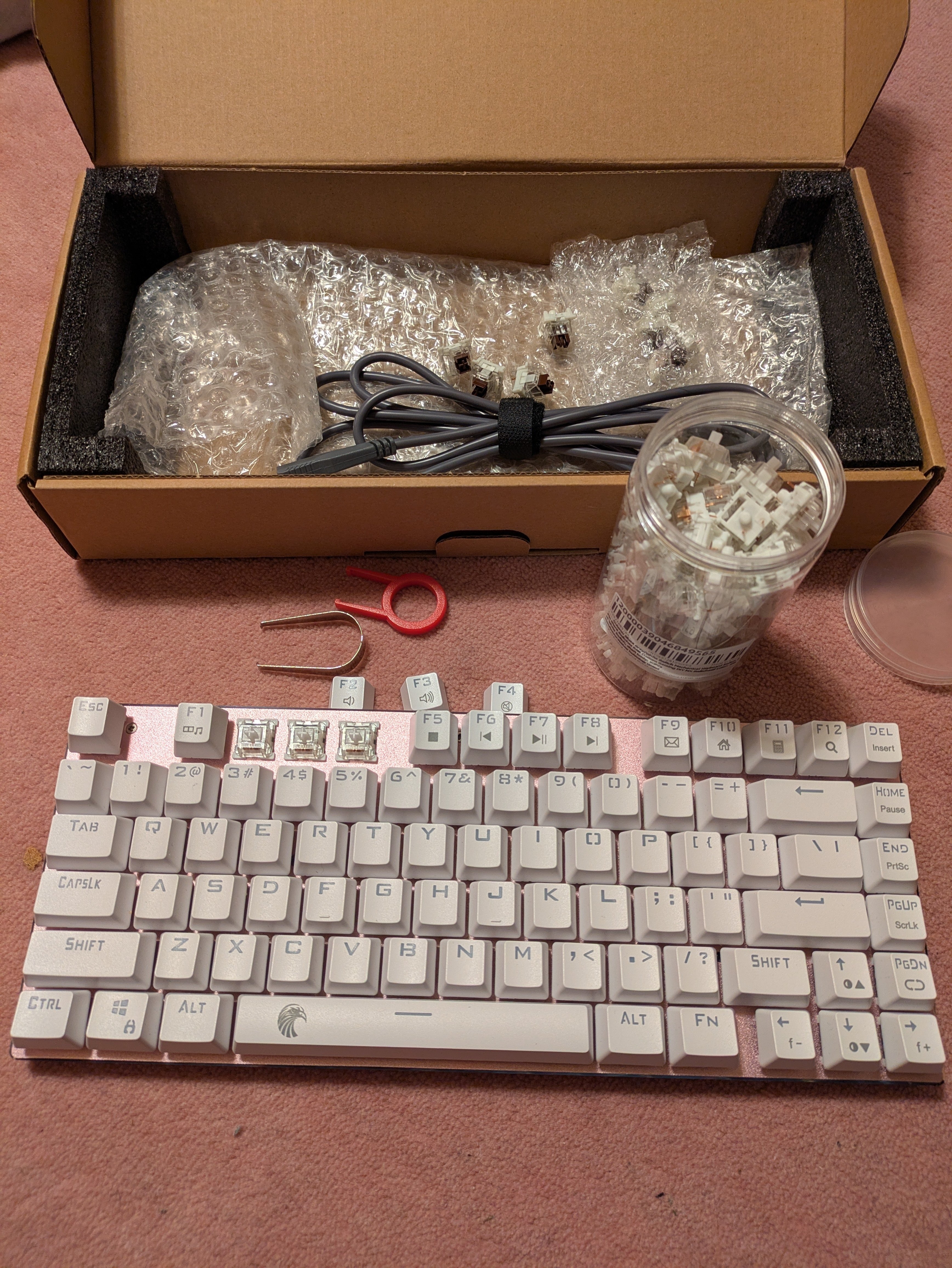 激安ホットスワップキーボード｜C蔵