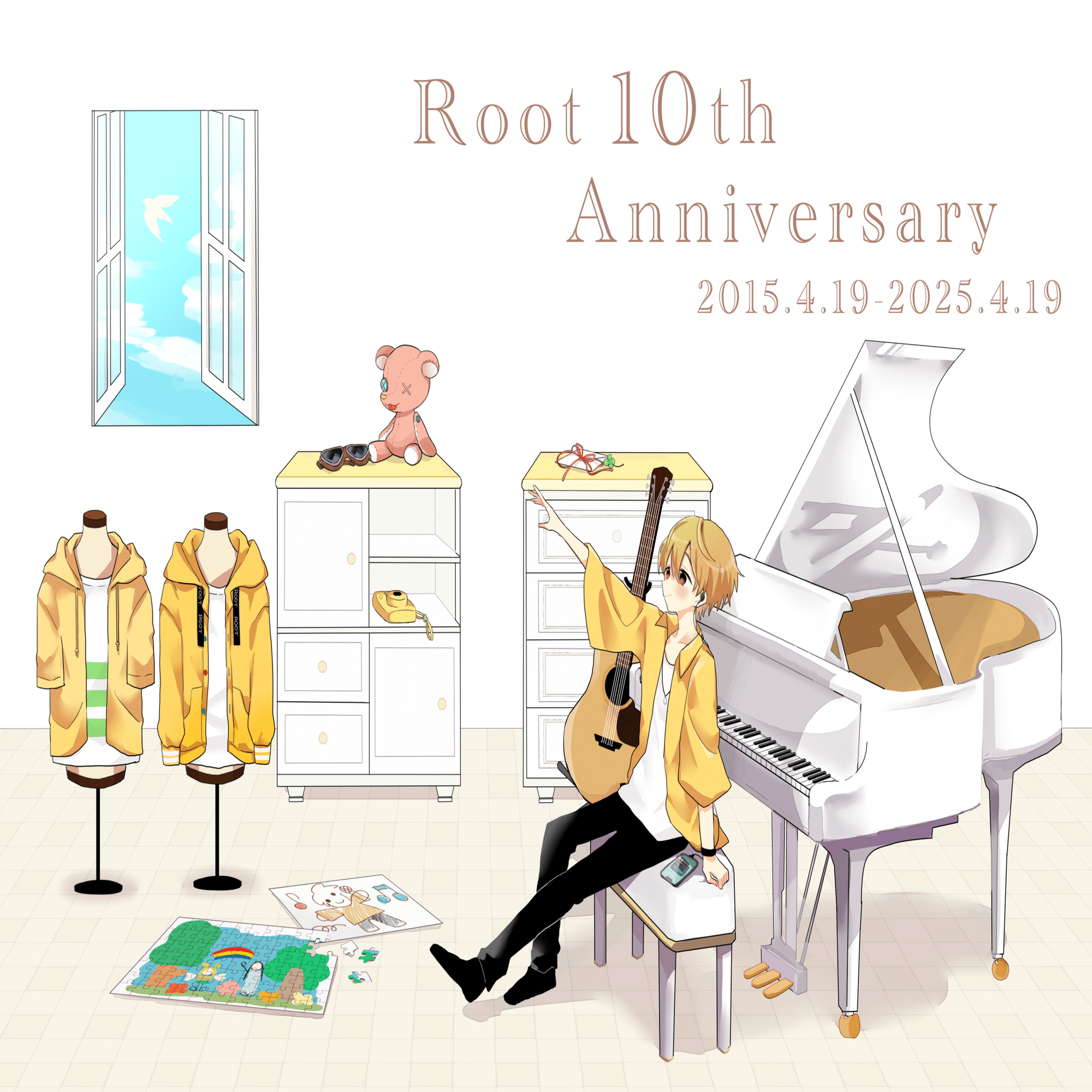 Root 10th Anniversary🌻｜るぅとくん応援広告🐹💛