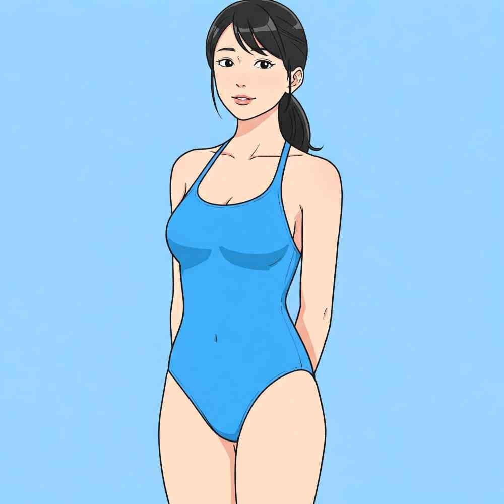 水着　女の先生 AI画像生成（Gemini)先生 教師 女性教師 水着 アイドル 美人 美女 モデル（プロンプト/命令文）｜南城市 雑貨（愛）＆AI画像