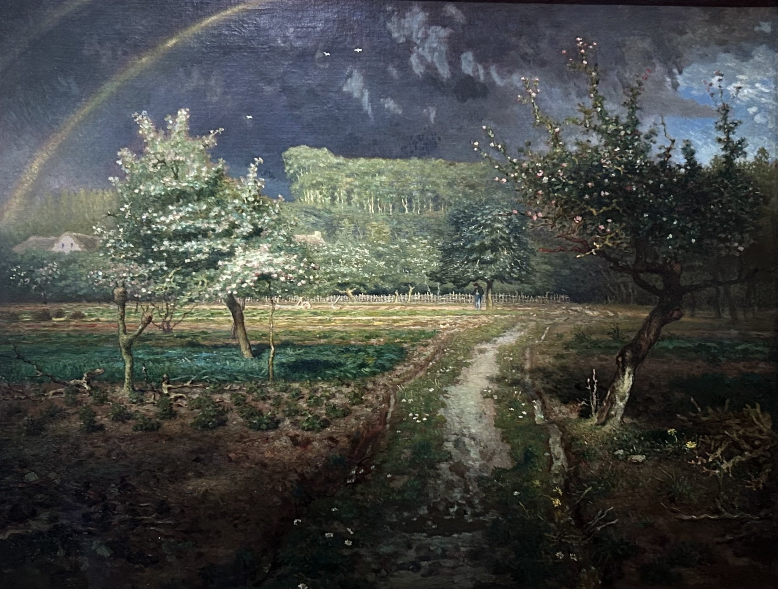 子供のためのオルセー美術館(188)嵐のあとに/ミレー・虹を描くとき