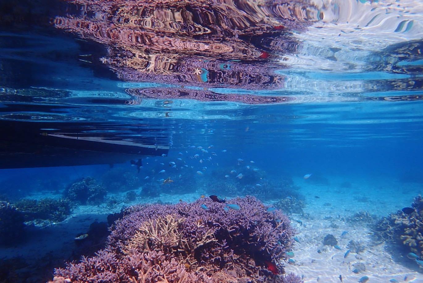 年に数回だけの奇跡の日。ベタ凪の沖縄の海が、絶景すぎる。｜海と旅