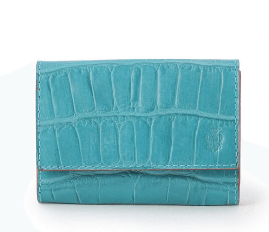 Felisi クロコ型押し 450 名刺入れ ブルー Felisi クロコ型押し 450 名刺入れ ブルー Amazon | [フェリージ] 450