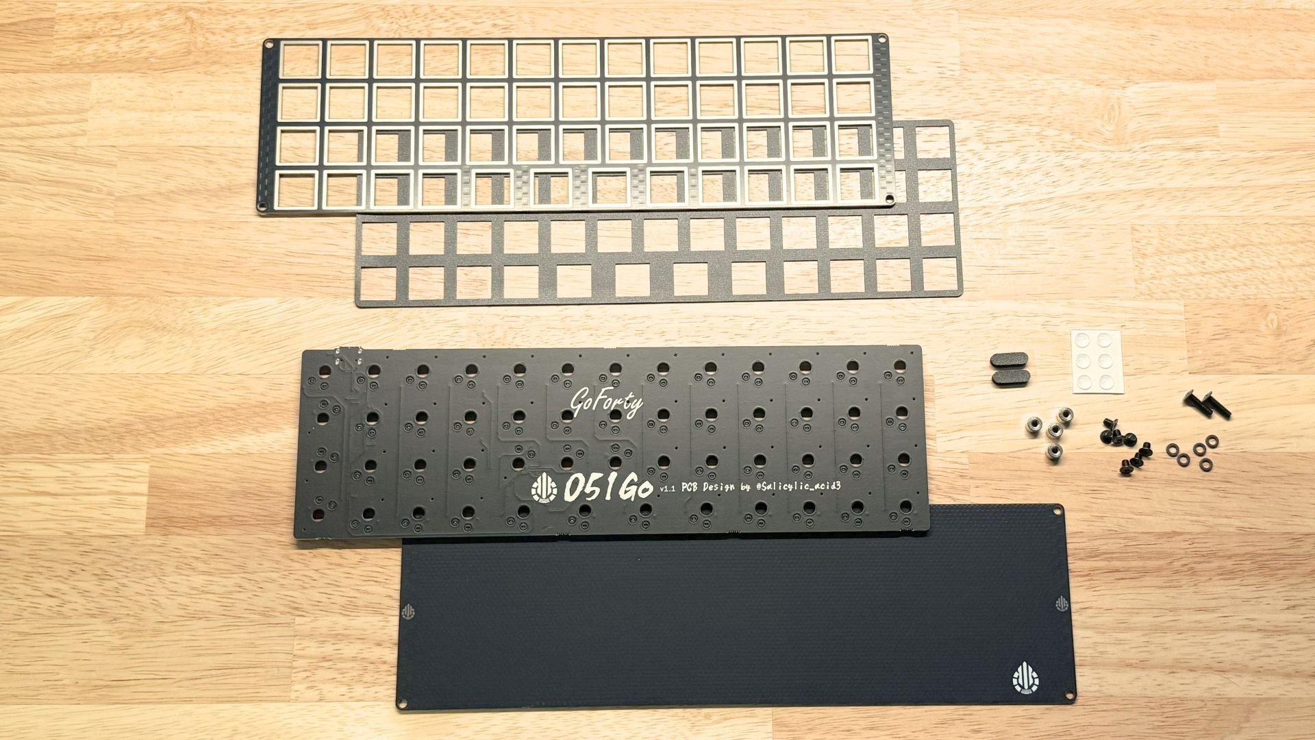 はんだ不要の自作キーボード