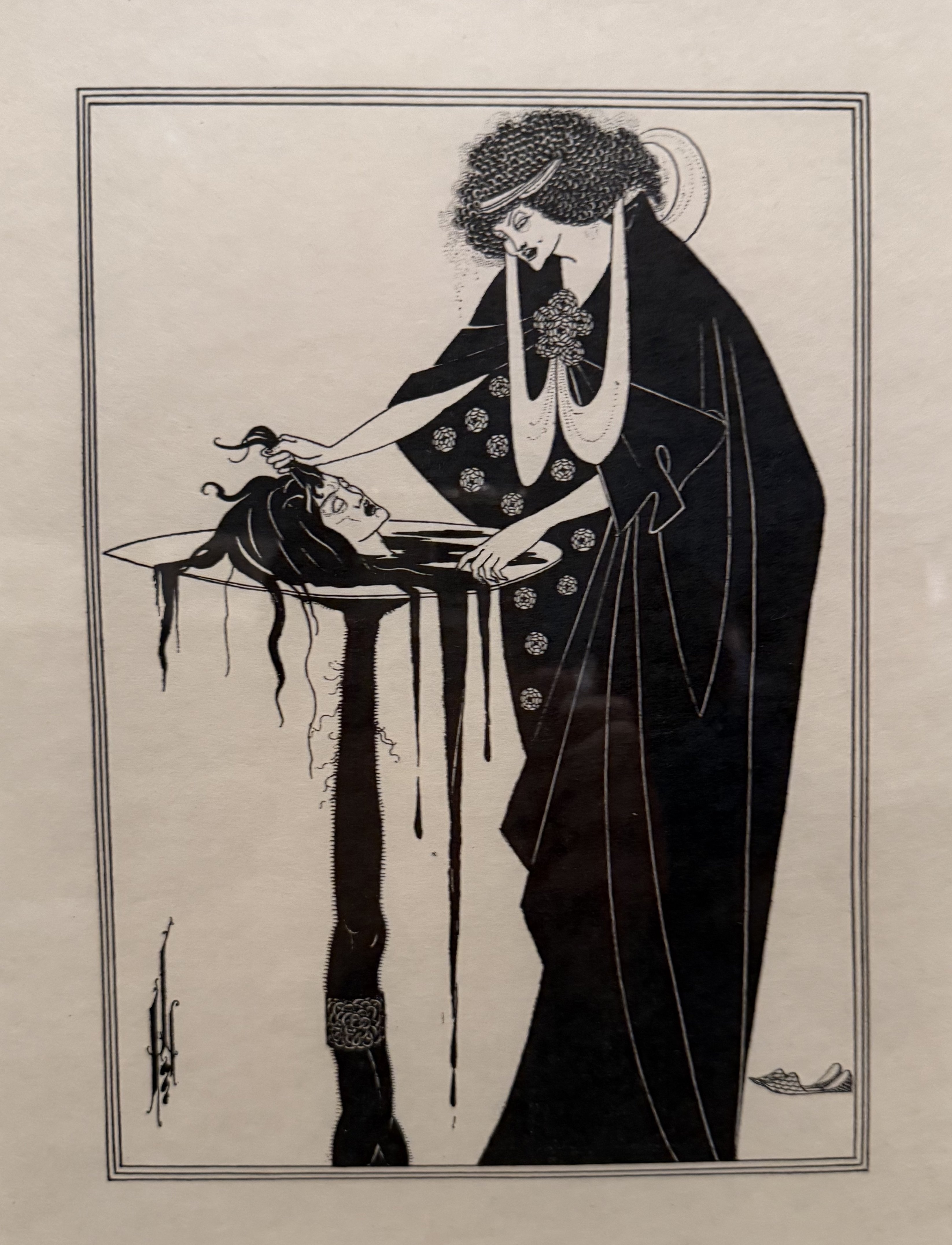 自由すぎる極細曲線。〜『異端の奇才 ビアズリー展』を見て〜｜伊藤正宏