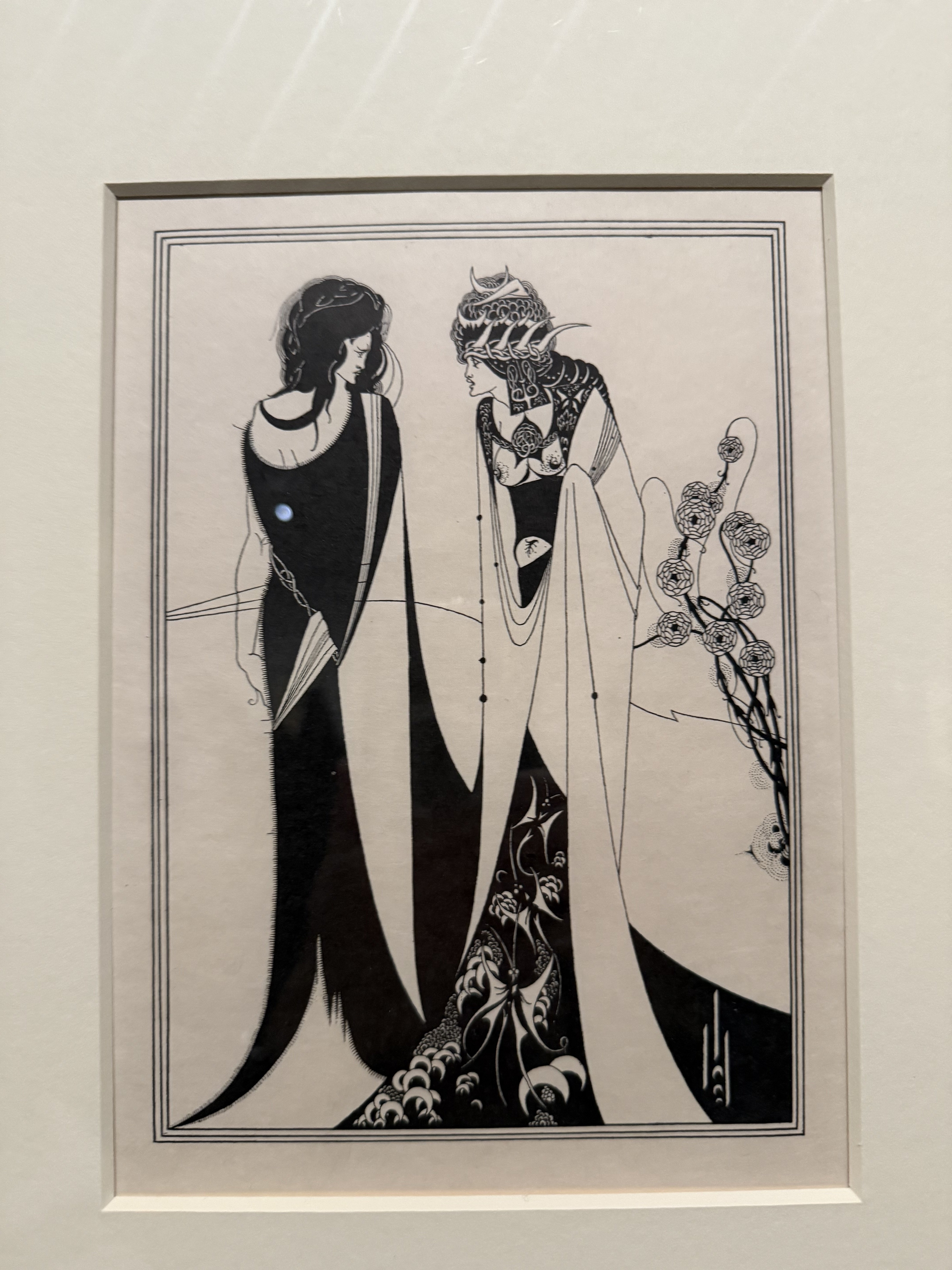 自由すぎる極細曲線。〜『異端の奇才 ビアズリー展』を見て