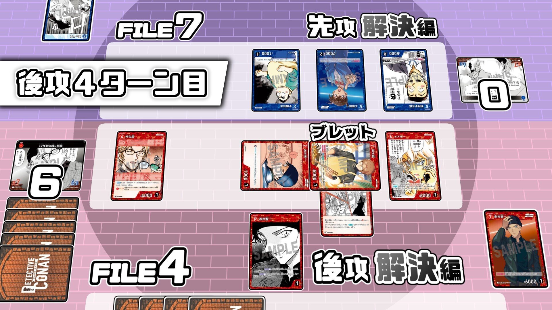喜ばれる誕生日プレゼント ドローも展開も除去も攻撃もする！』「全部」やらなくっちゃあ 名探偵コナンカードゲーム