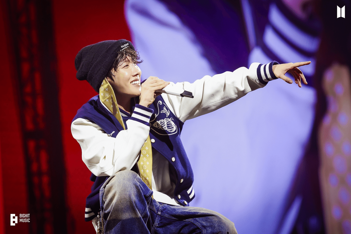 J-hope HOPE ON THE STAGE アゲハ蝶 ソウルコン コンフェ 紙吹雪