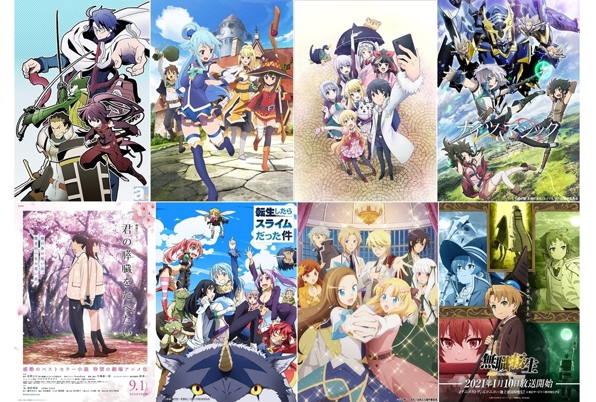 私がおすすめする異世界転生系アニメトップ5！！｜ゆう