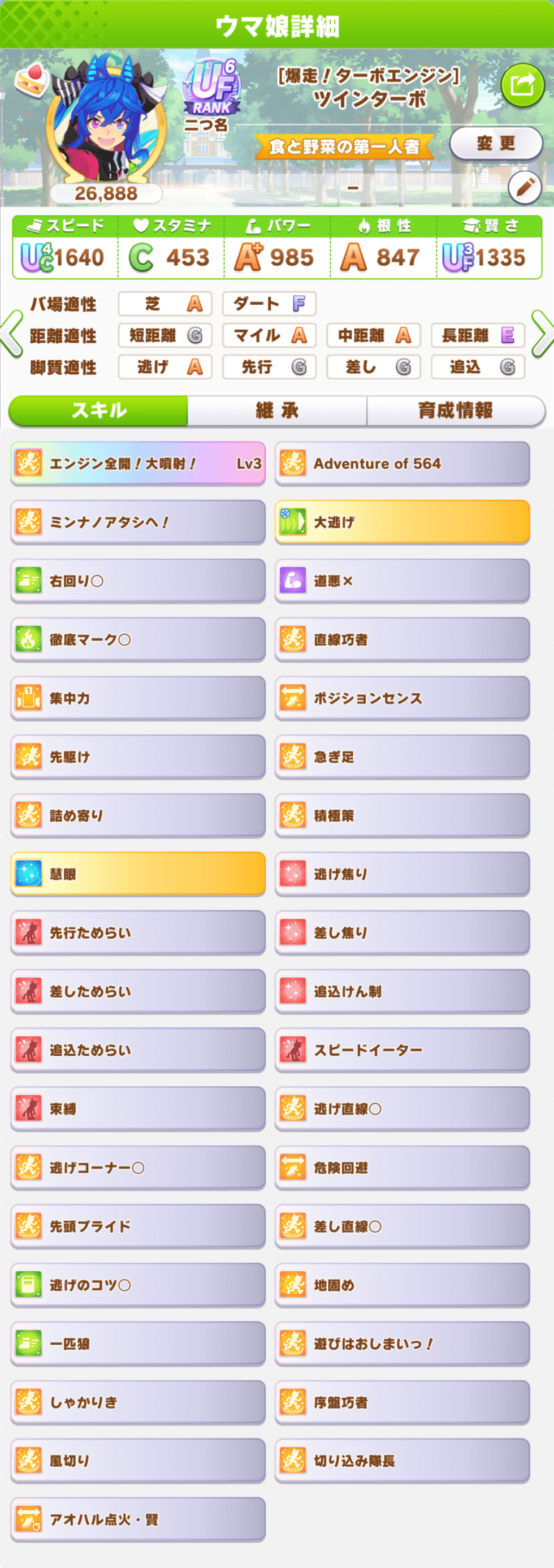 ウマ娘】3月チャンミ・対人の振り返り【セイウンスカイ】｜yuyuyu