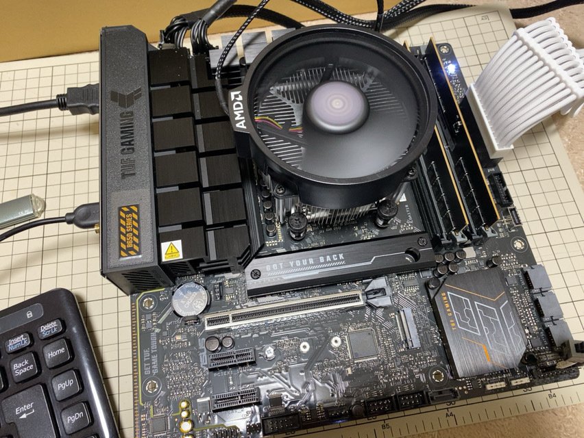 9700X メイン機のBIOS確認とM.2SSD取付 @ PC｜ハコ点のランマ