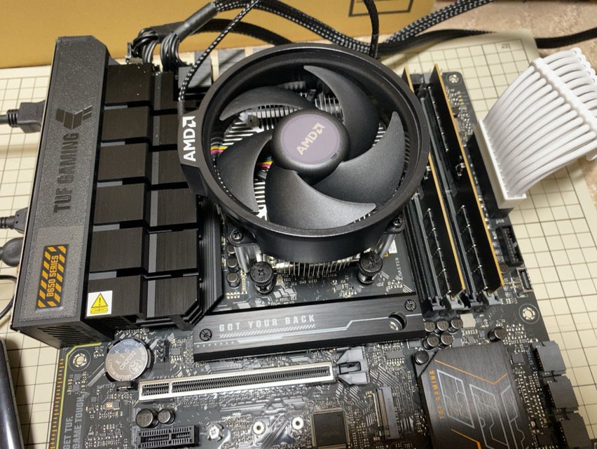 9700X メイン機のBIOS確認とM.2SSD取付 @ PC｜ハコ点のランマ