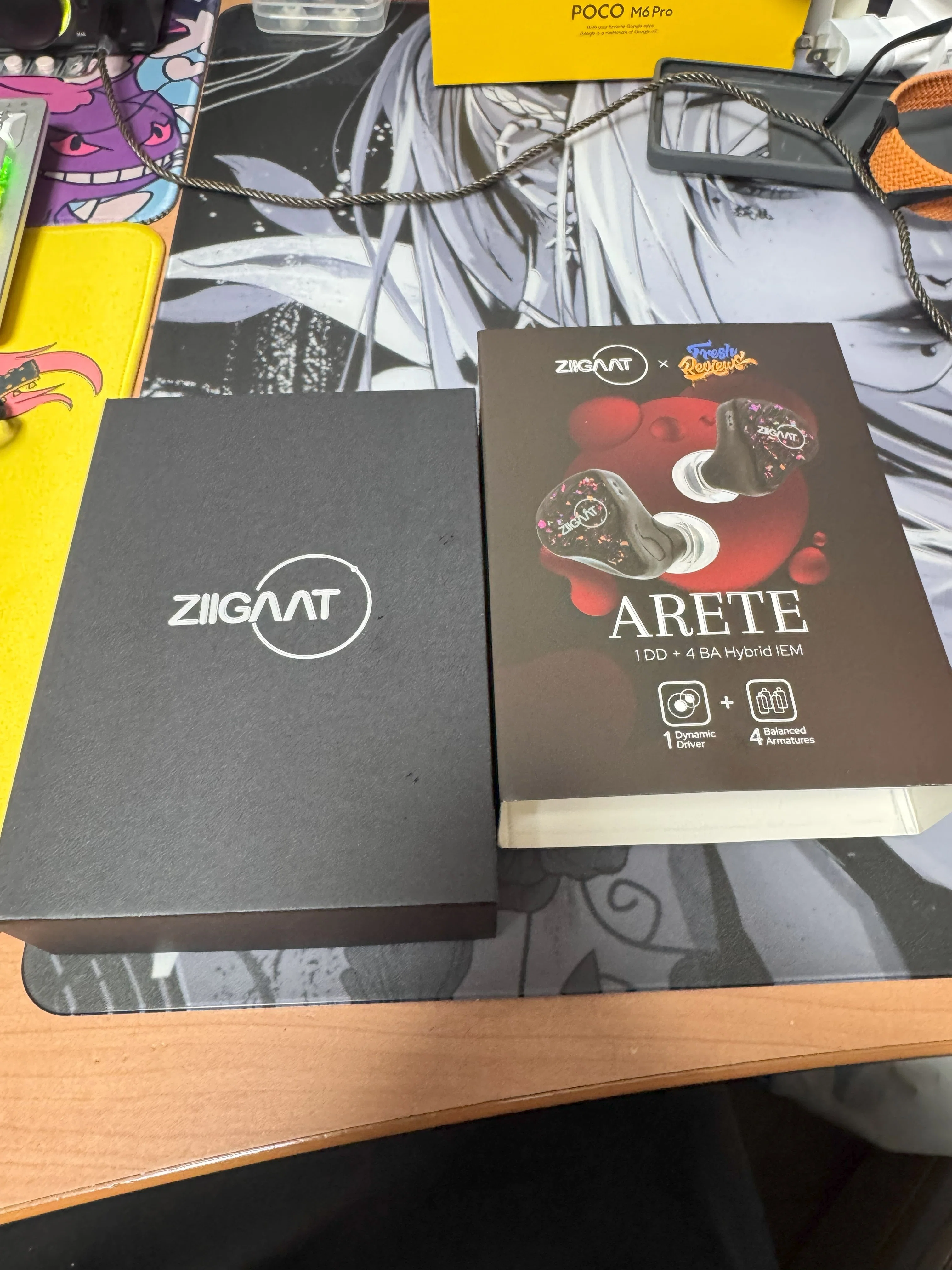ZiiGaat x Fresh Reviews Areteを買った話&リケーブルもした｜T1nm4N.SNB