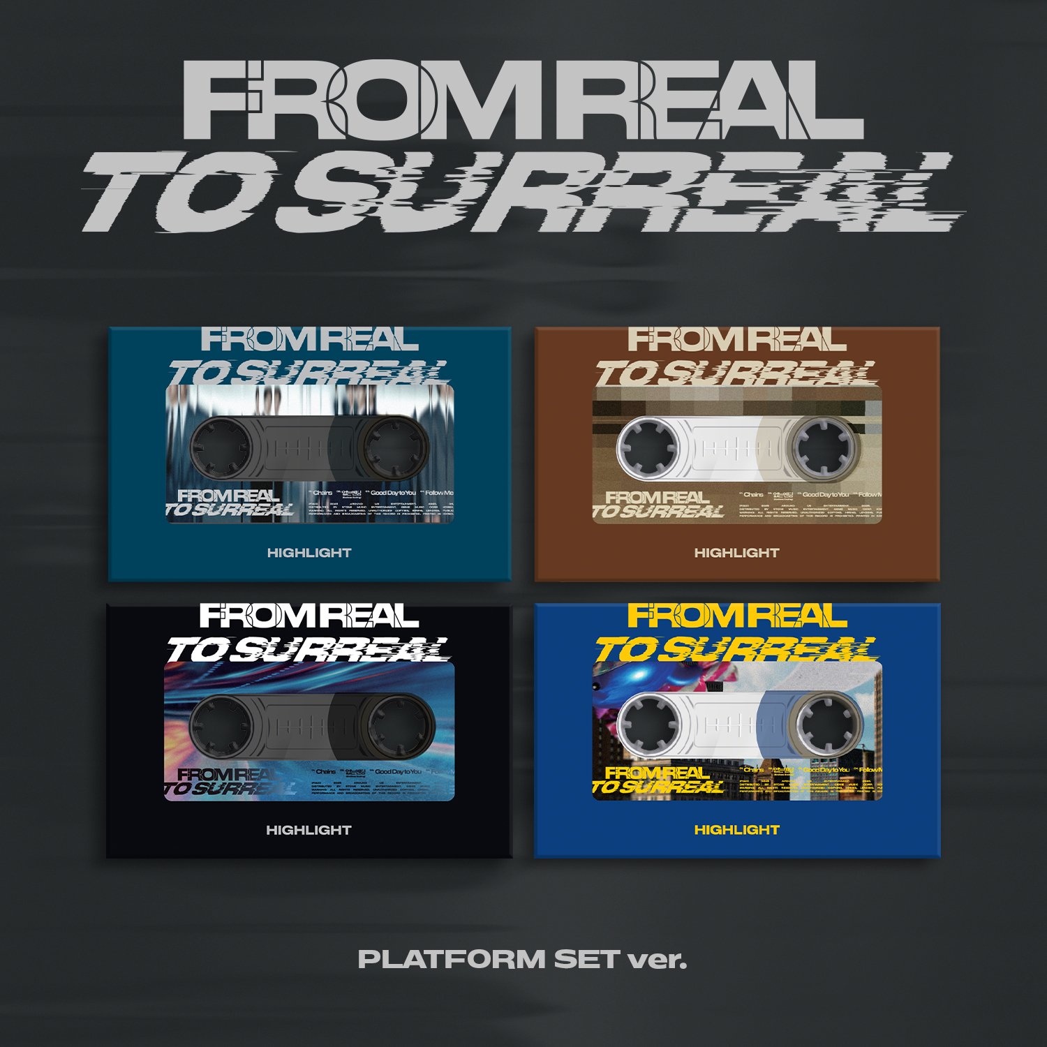 Highlight コンサートフォトブック　ドンウン特典カード付き HIGHLIGHT THE 6th MINI ALBUM [From Real to Surreal] ファン