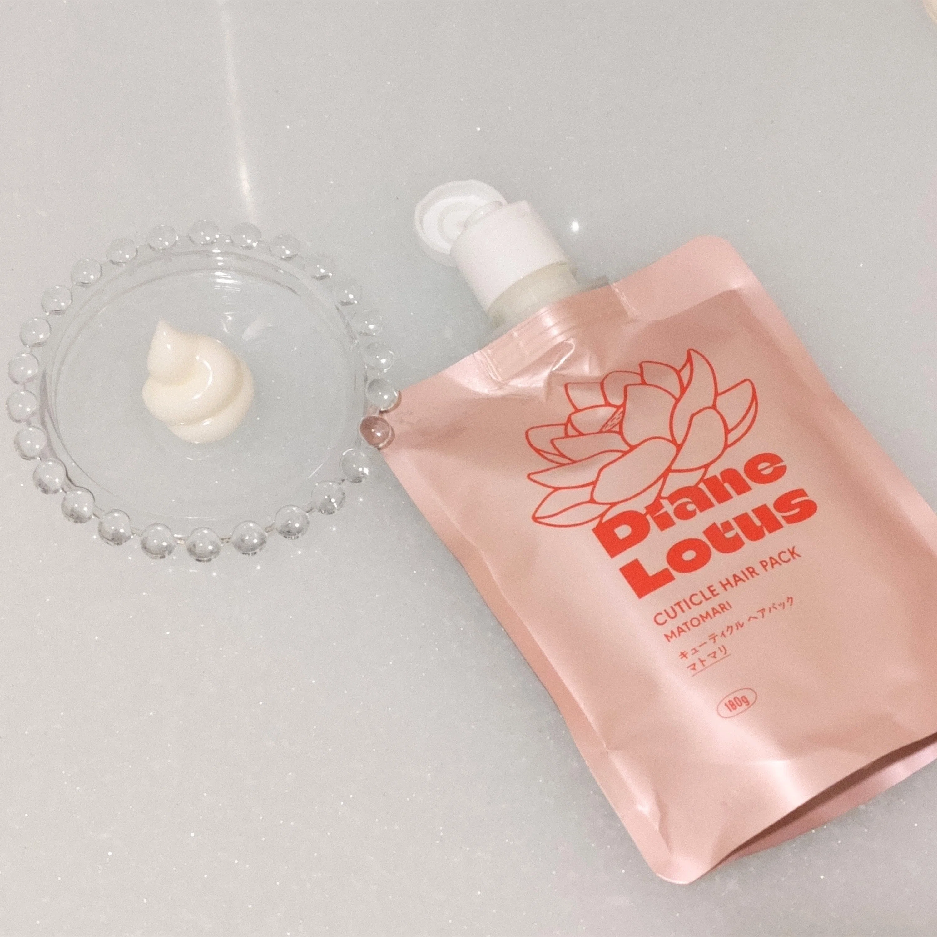 Diane Lotus キューティクルヘアパック〈まとまり〉を使ってみた