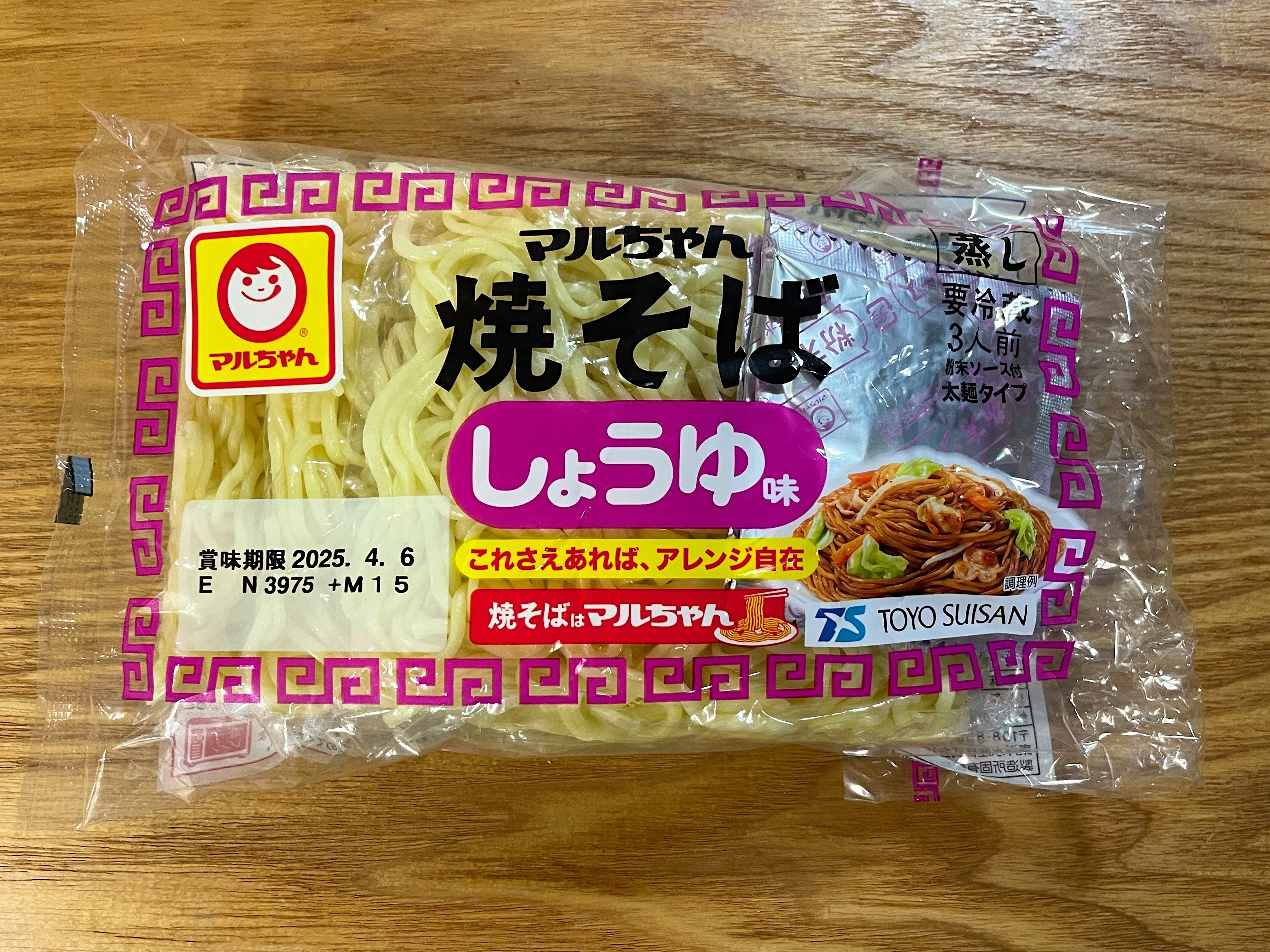 焼きそばの果てしなき旅【その88・マルちゃん焼そば しょうゆ味