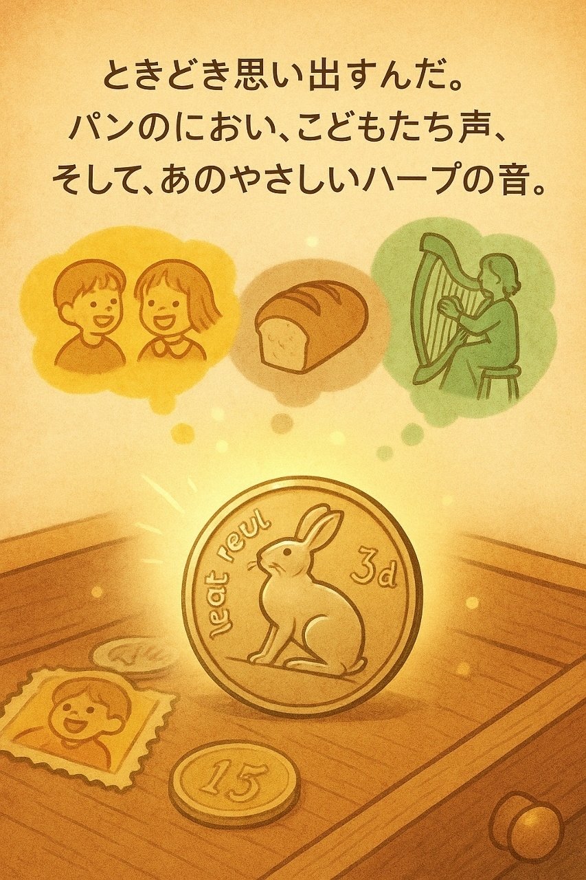 アンティークコインブレスレット 希少 アイルランド 1968年 うさぎ