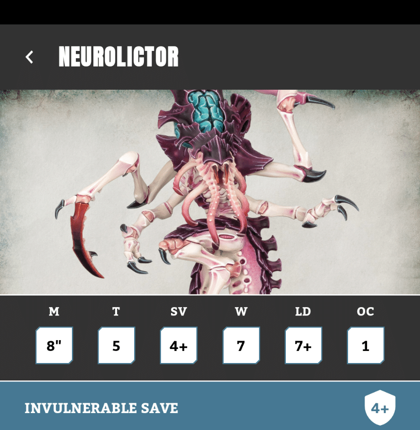 ティラニッドユニット評価2025 ニューロリクター編｜αΩ