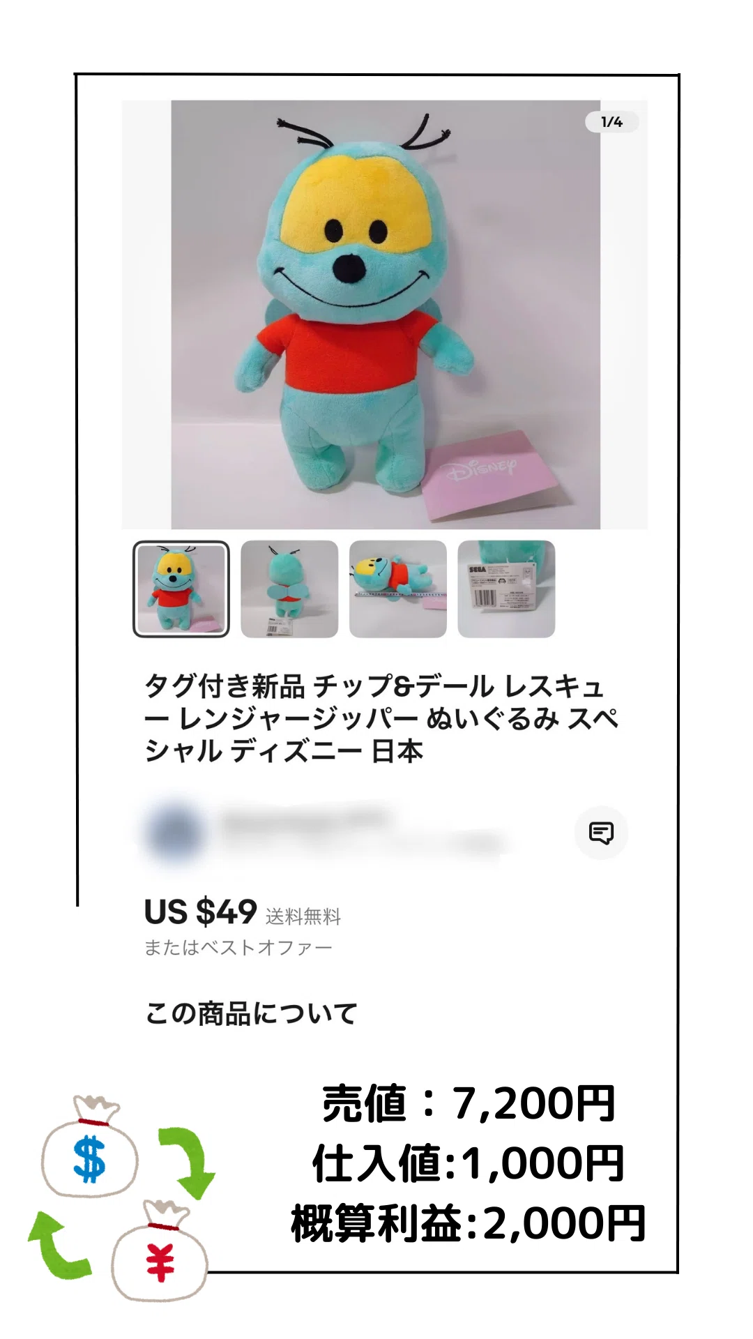 メルカリ輸出｜ロードマップ｜8章】実際に私が海外で売った商品実例 