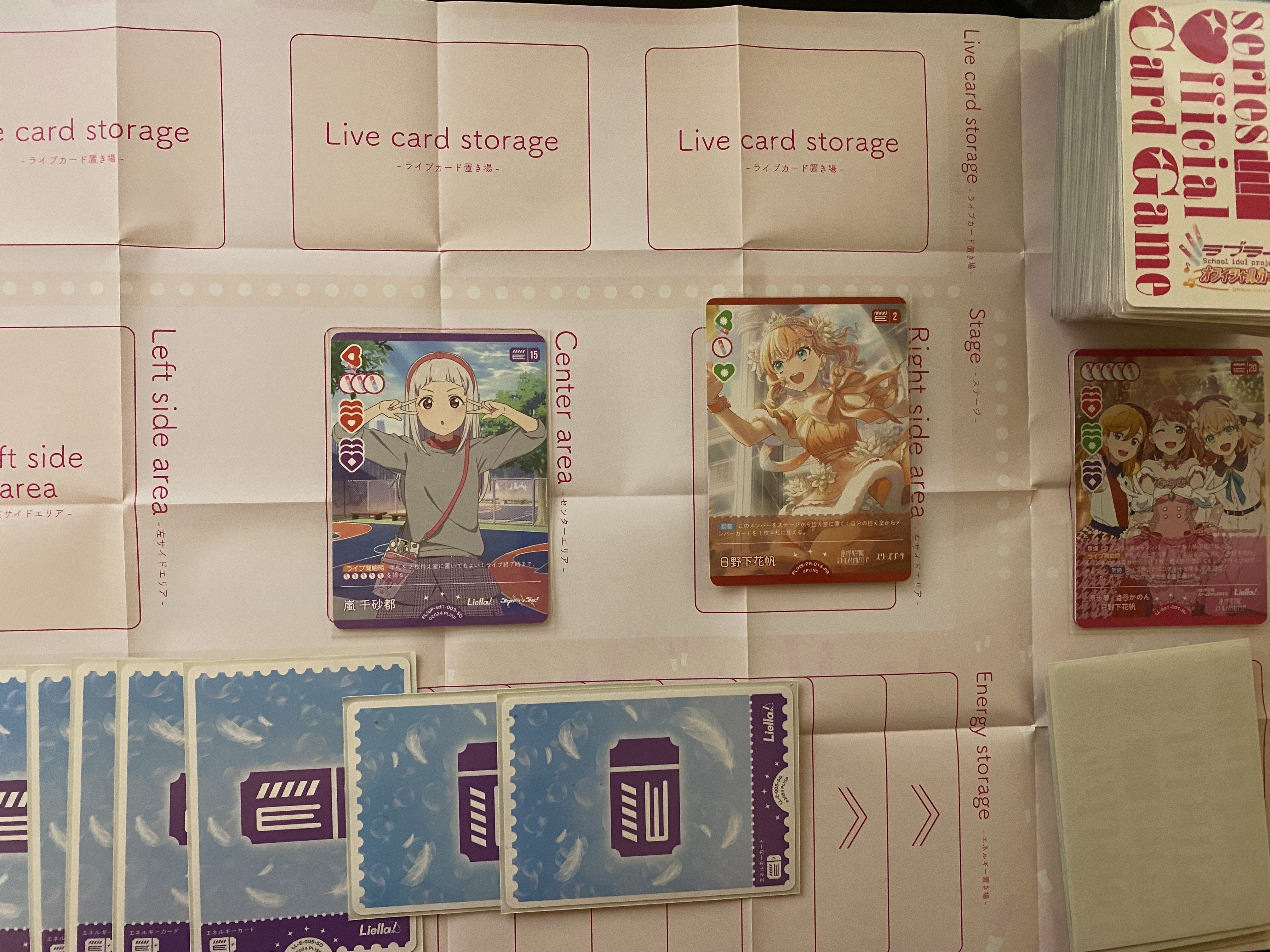 ラブカ μ's ウェイトギミックデッキ ラブカ】発売前カード入りデッキ紹介: アグロBiBi｜ミウミ@ラブカ