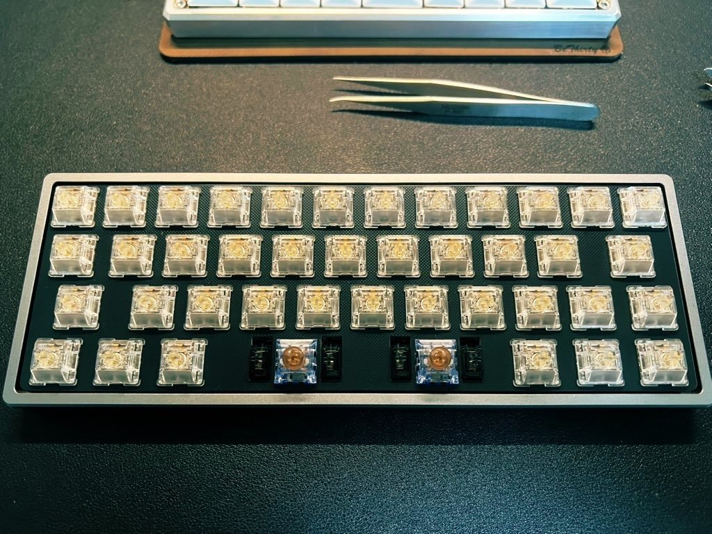 40%一体型キーボード「Trident42」ビルドログ｜kazy