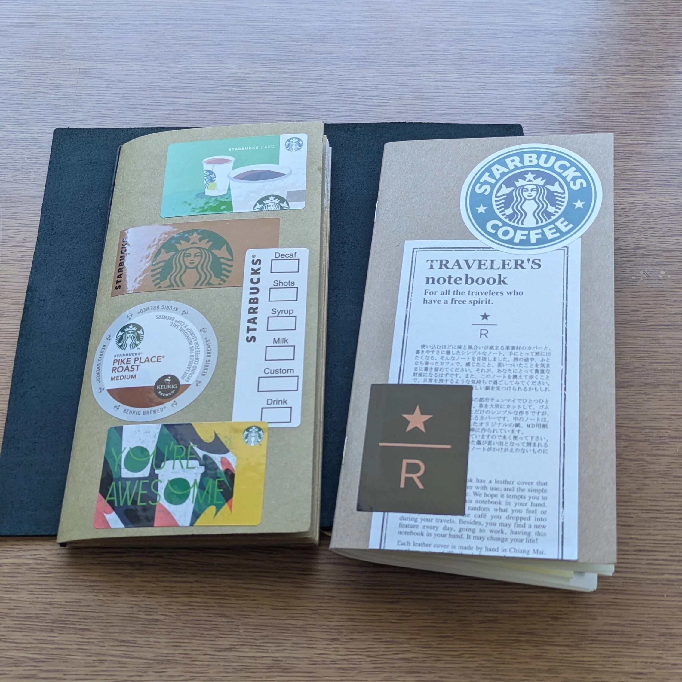 メイン手帳のトラベラーズノートのカバーを替えました｜ヨツバ