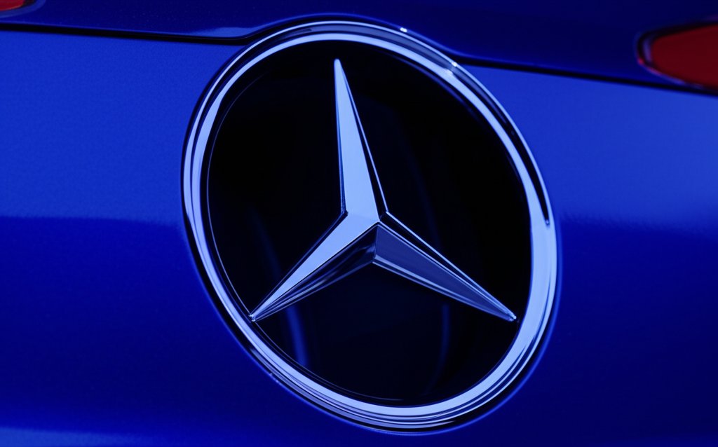 メルセデスベンツ フロント LED エンブレム 青色 新品 W204 W216 W218 W207 R172 W463 W251 W639 W166 X204 W245 57500030