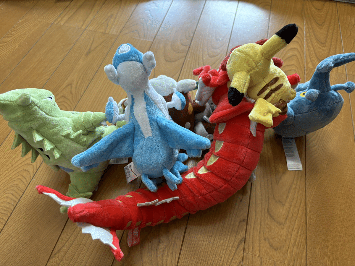 ヒロシマのギャラドス　ぬいぐるみ ポケモンセンター広島限定 赤いギャラドスぬいぐるみ 広島カープ