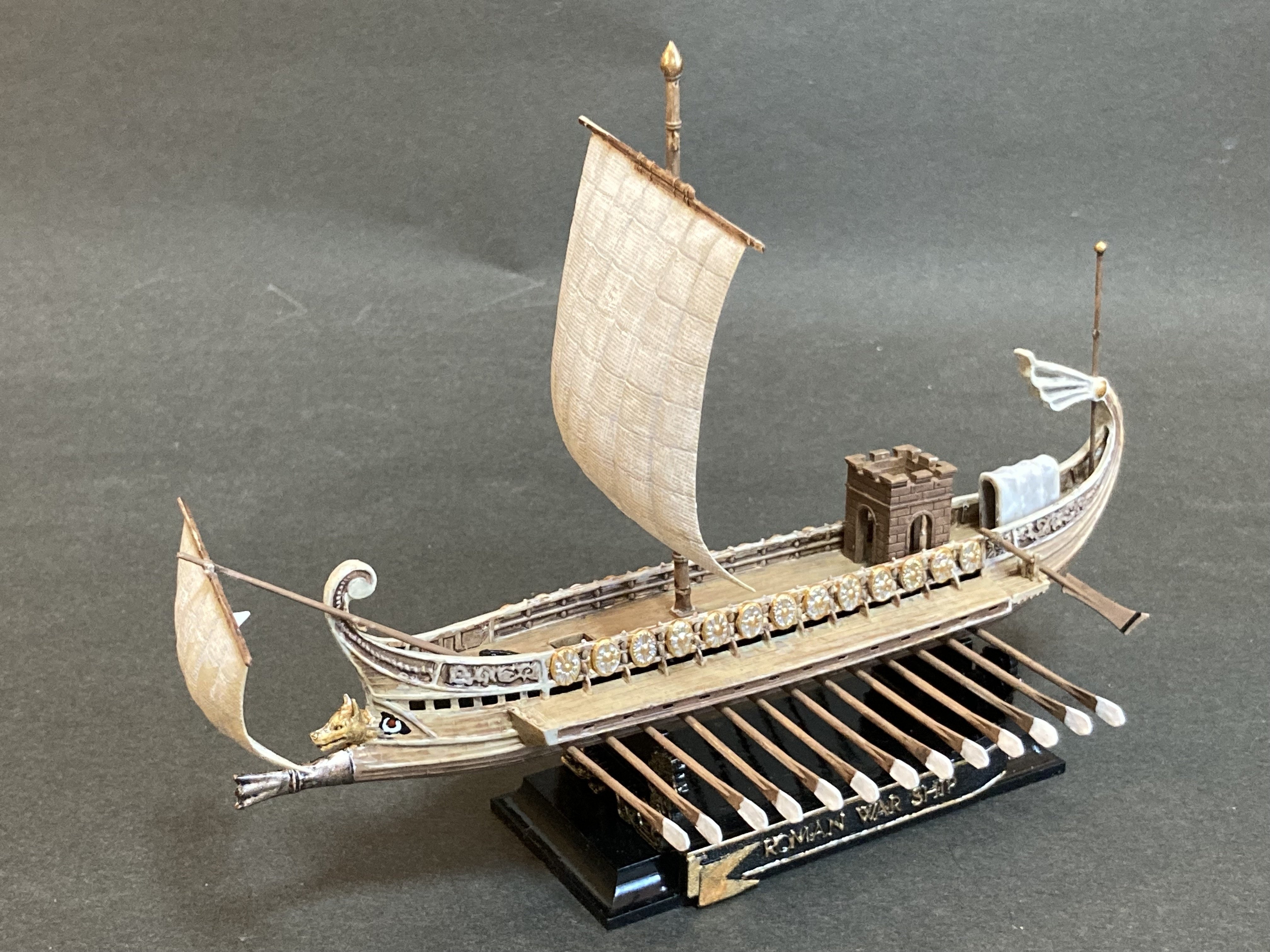 ガレー船をつくる【第4話】 小さいほうを建造してみた｜松田ぱこむ