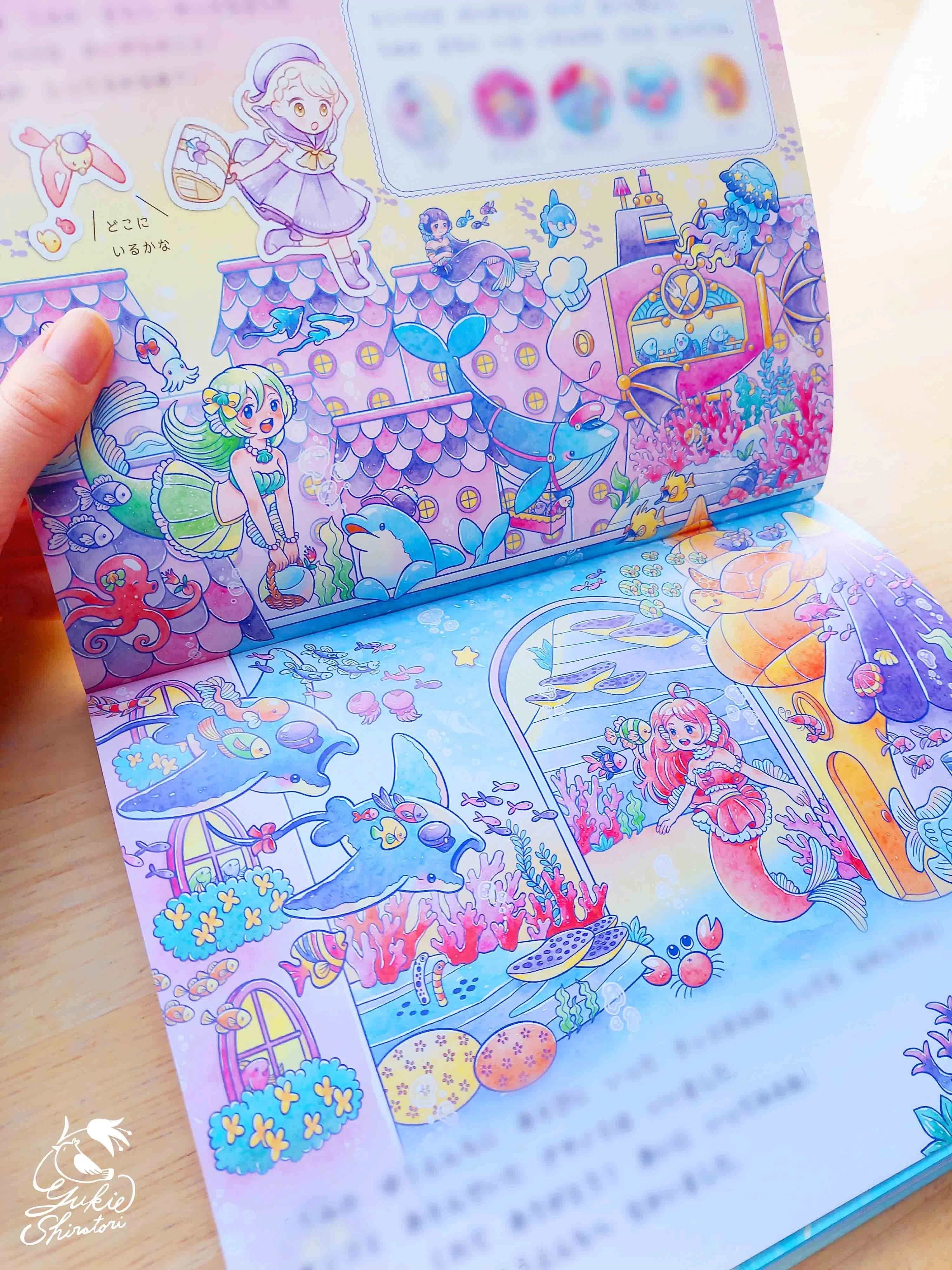 お仕事】にんぎょのくにのプリンセスになろう｜しらとりゆきえ