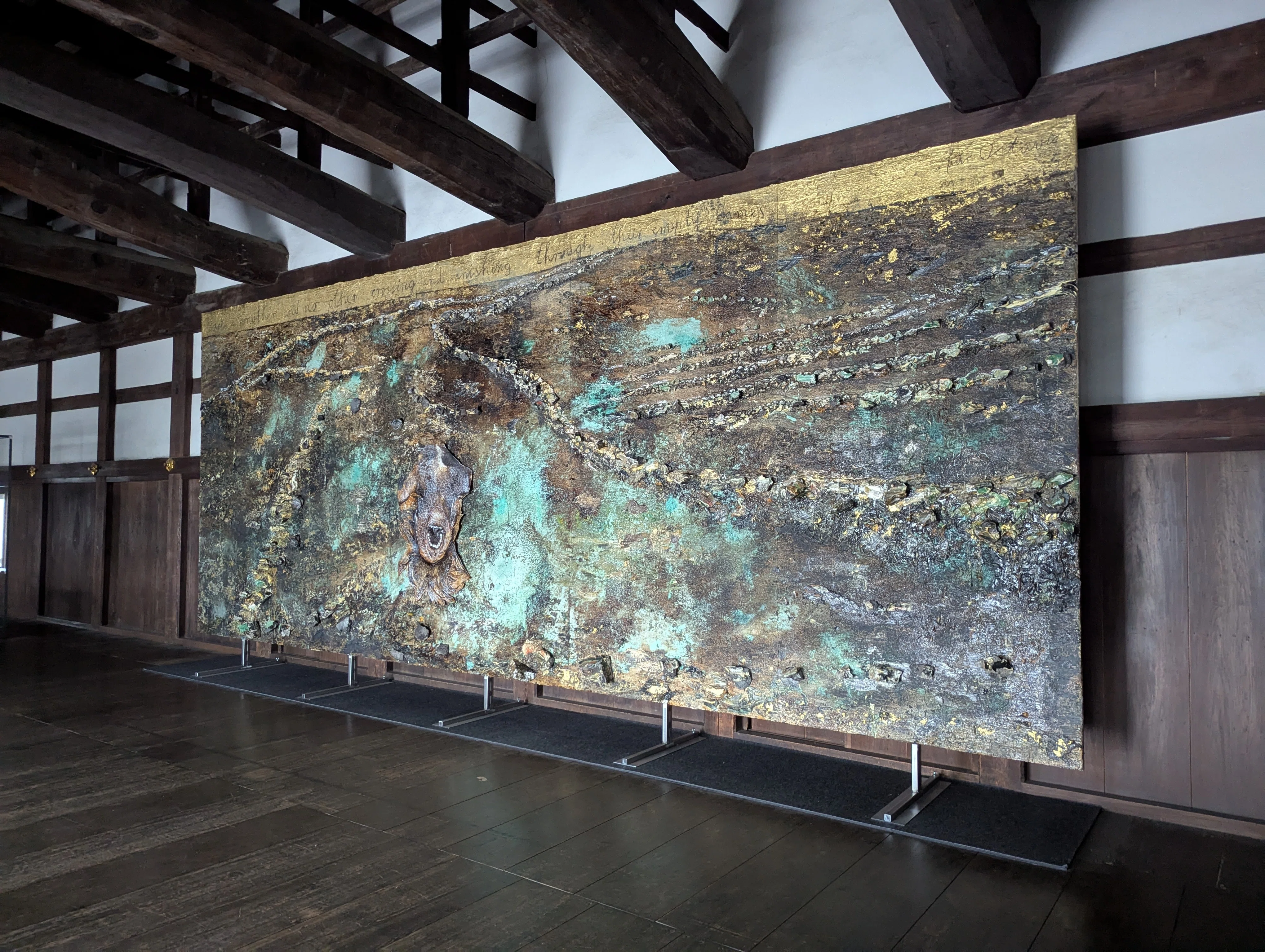 Anselm Kiefer Exhibition at Nijo Castle｜透明ランナー