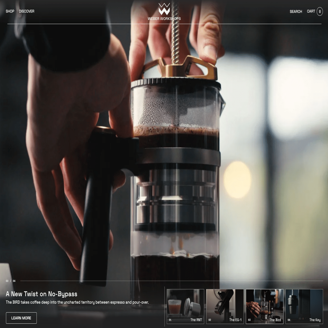 コーヒー抽出器具のNew Wave。Weber Workshops『Bird』のレビュー｜August