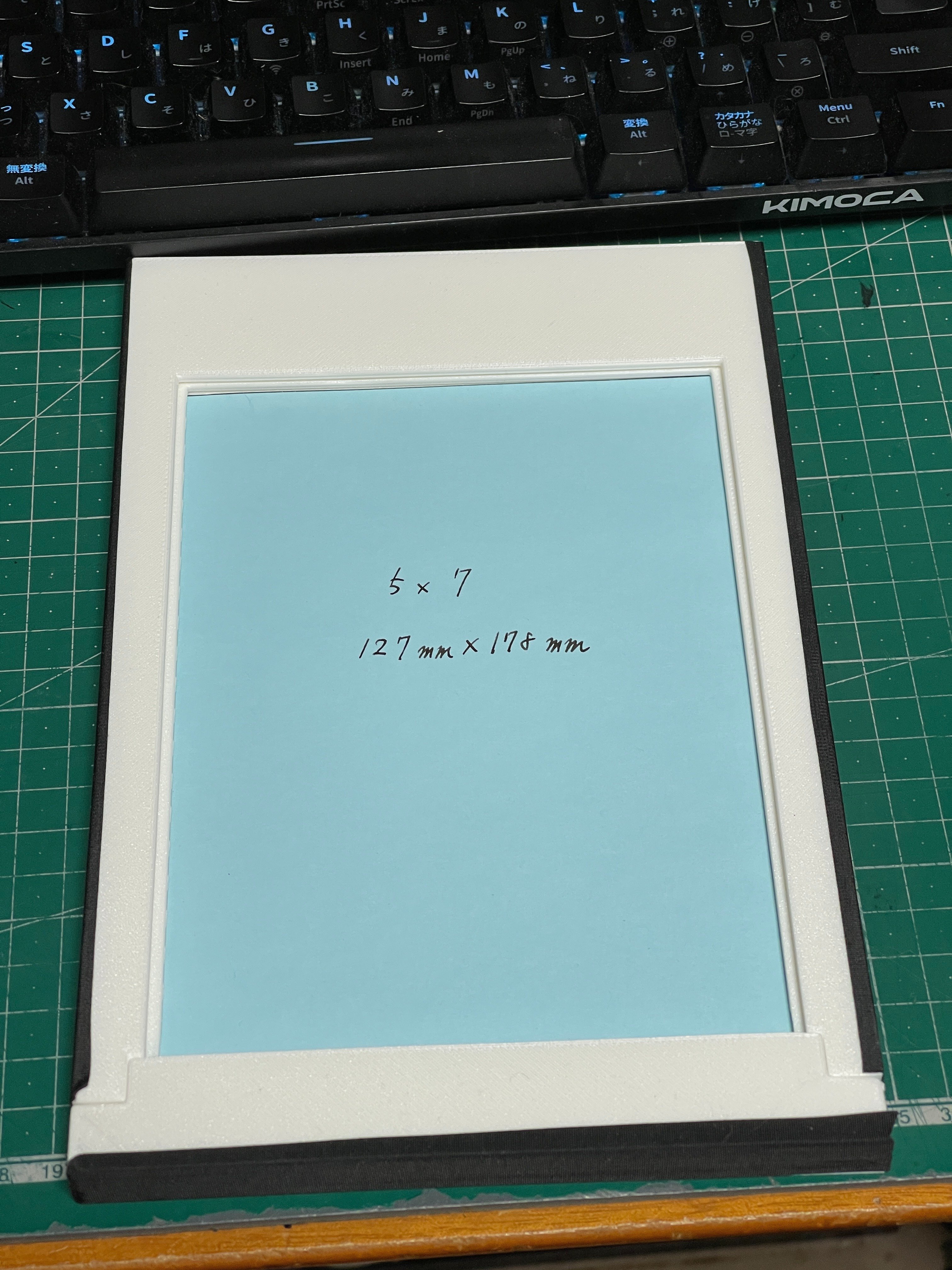 5x7シートフィルムホルダーが欲しい 試作品β版Ver.1｜怪力熊男