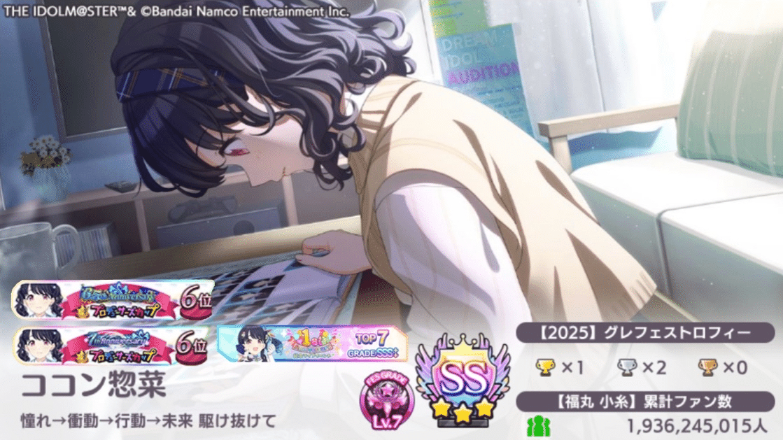 7thPカップ 福丸小糸 6位 ｜ぶろみ
