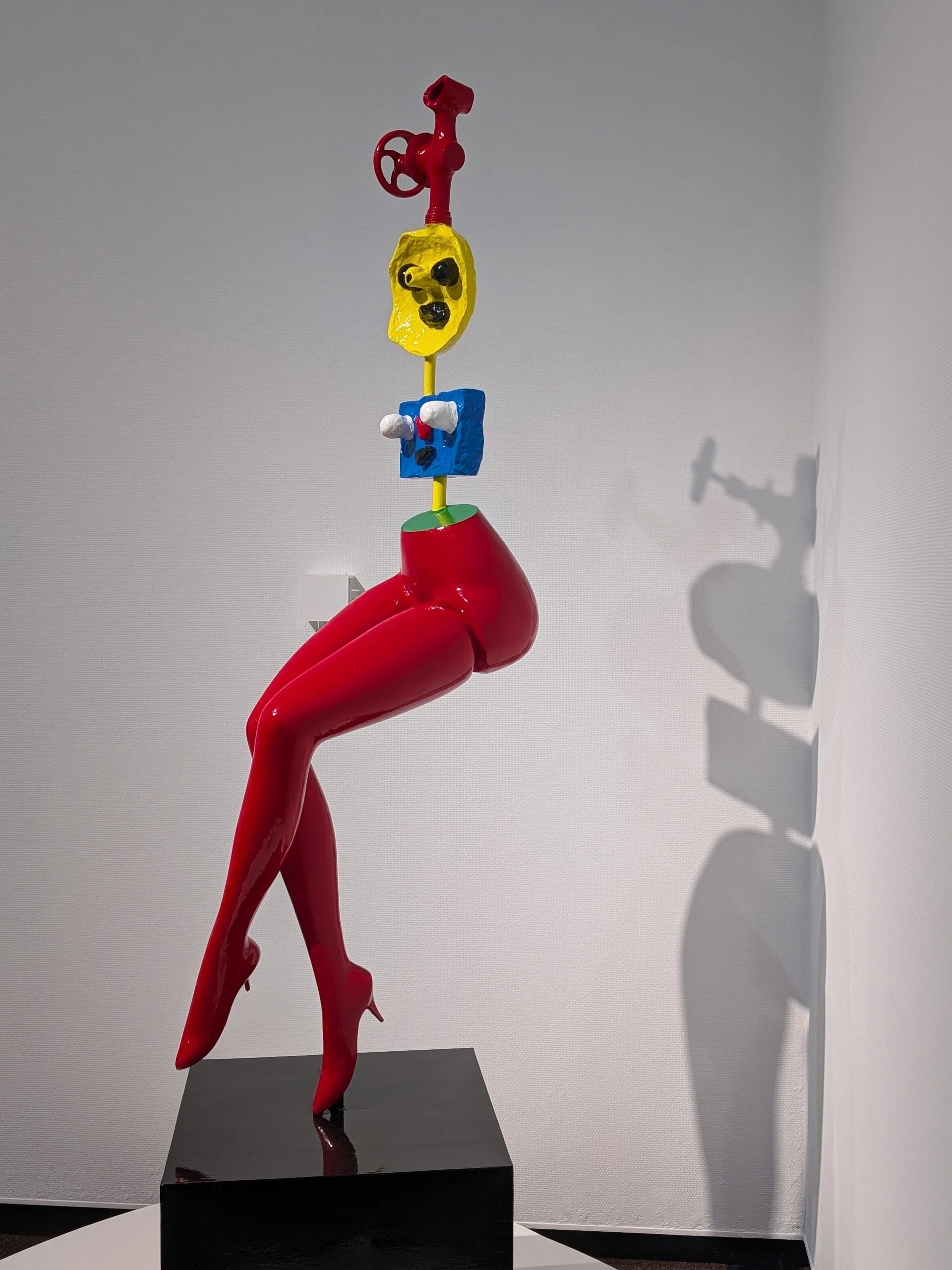 Joan Miro ミロ展限定アートポスター『Peinture（赤い帽子の女）』 Joan Miro ミロ展限定アートポスター『Peinture（赤い帽子の女