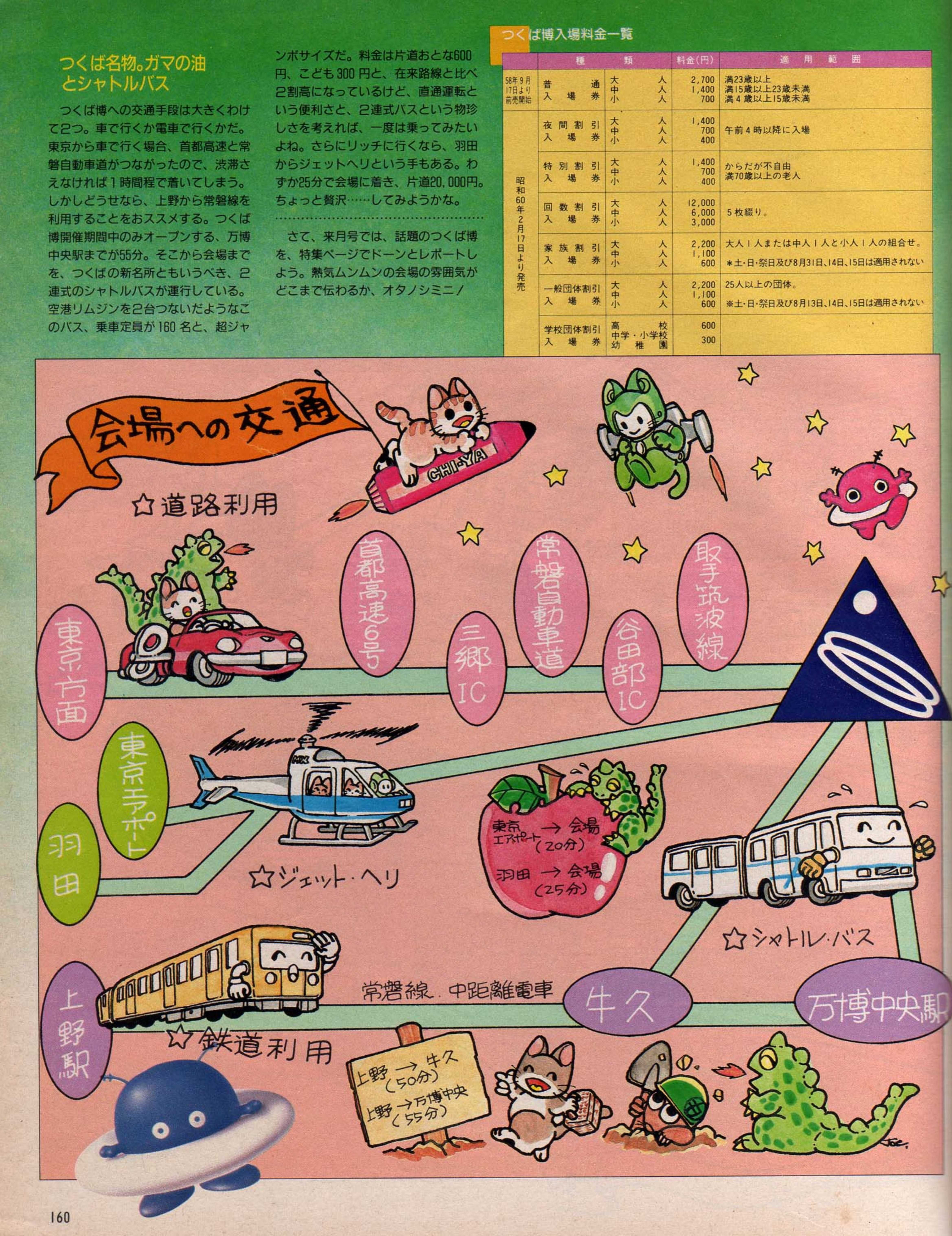 科学万博物語①つくばExpo'85開会式やコスモ星丸を大特集
