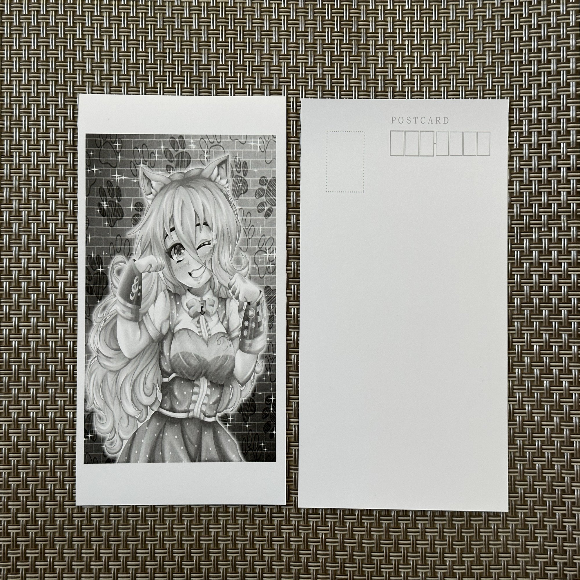 コンビニで2L判フォト用紙にはがきサイズの画像を印刷してみた｜あいこうら