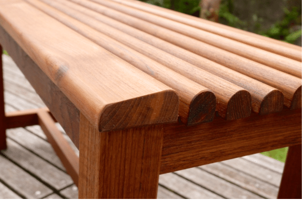 チーク製 簡単組立 玄関ベンチ 【公式通販】